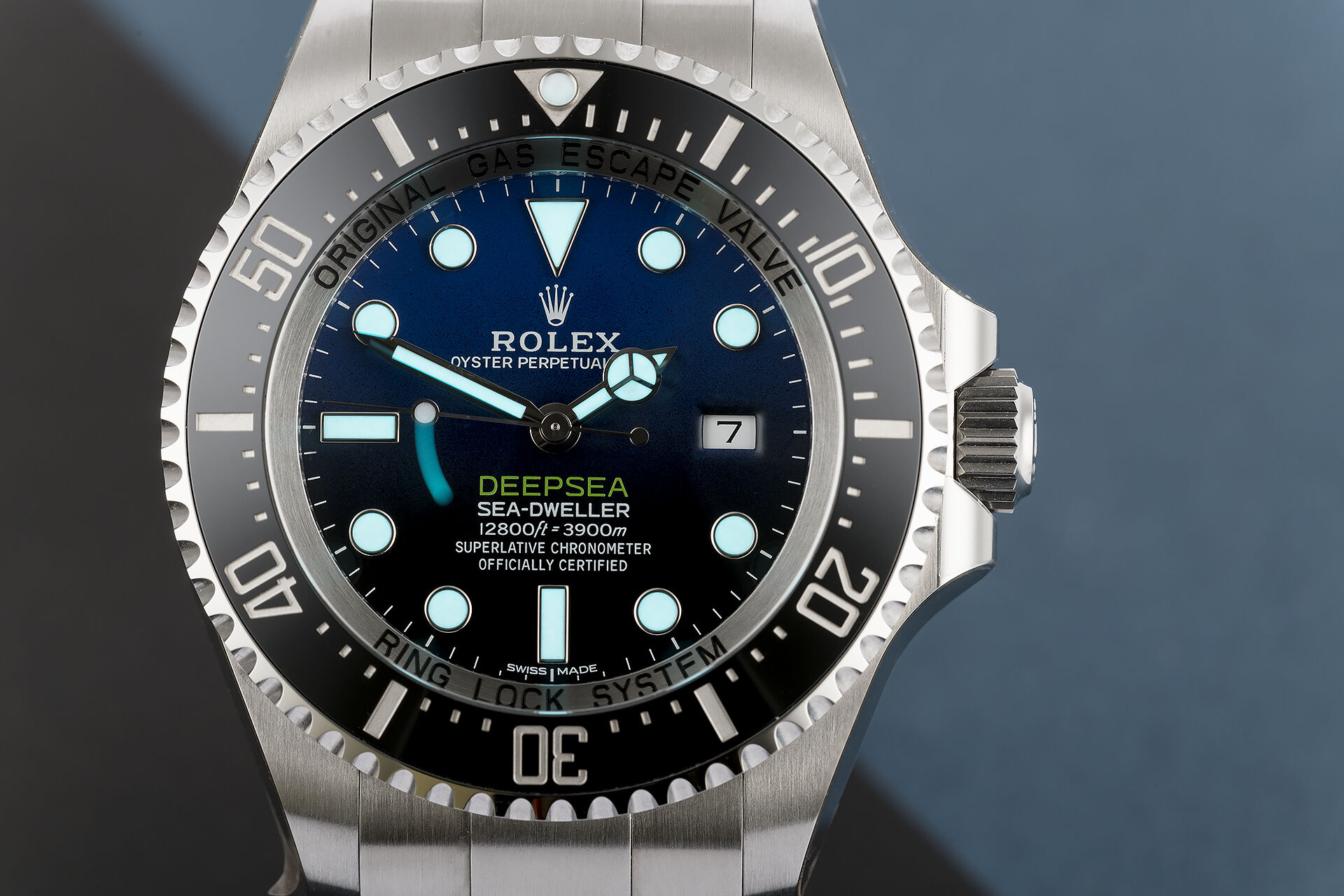 ref 116660 | Unworn With Factory Stickers  | Rolex Deepsea D-Blue