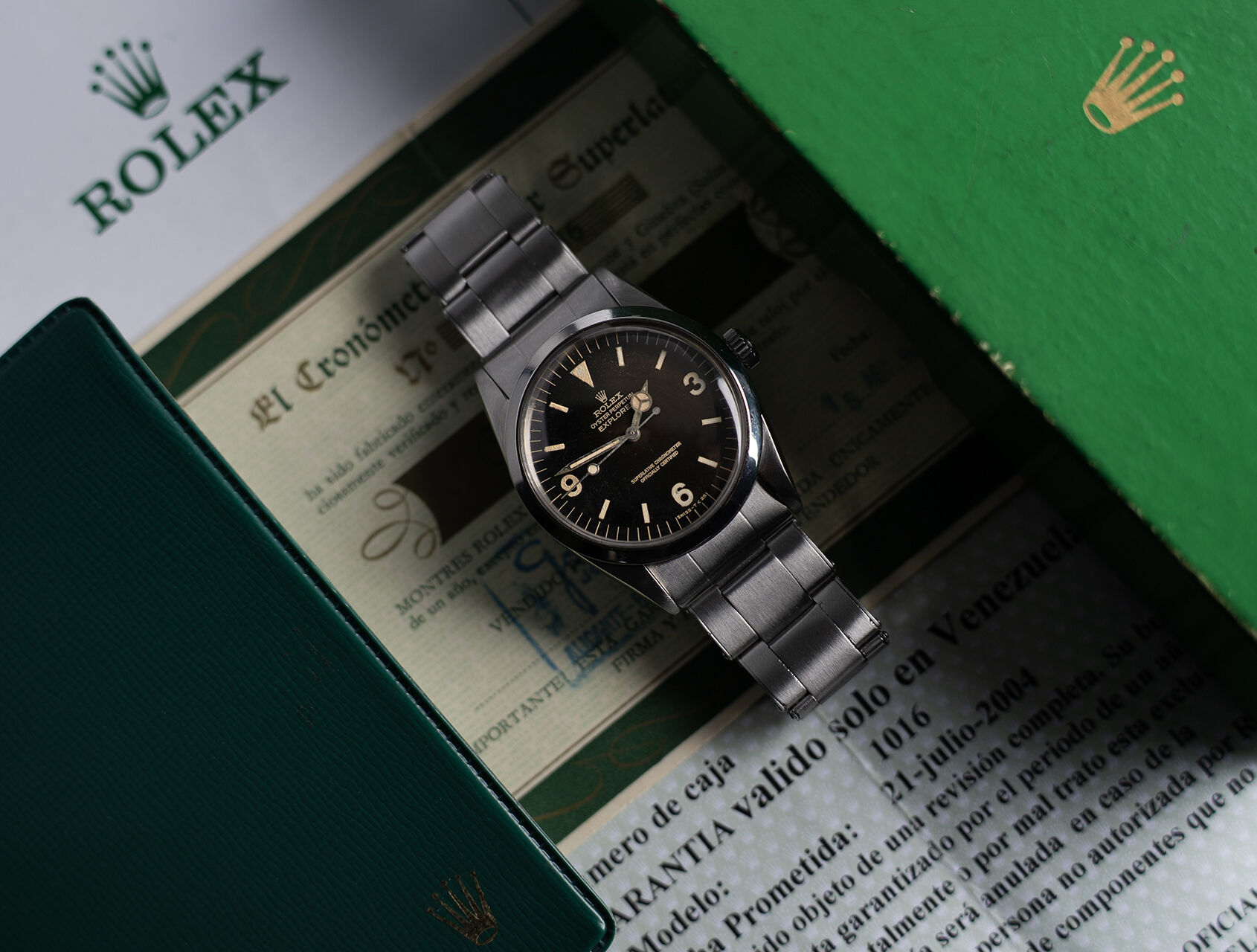 ref 1016 | 1016 - Tropical | Rolex Explorer