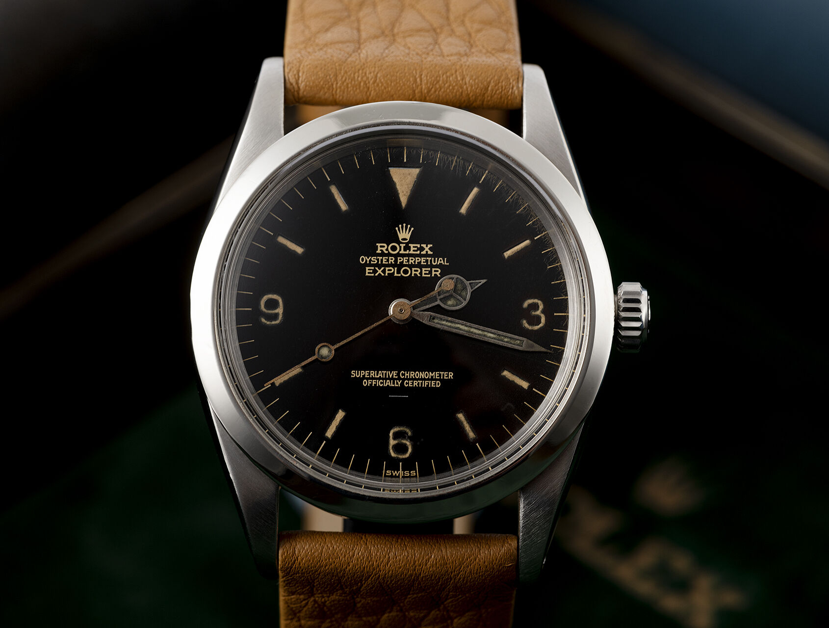 ref 1016 | Rare Gilt 'Underline' Dial | Rolex Explorer