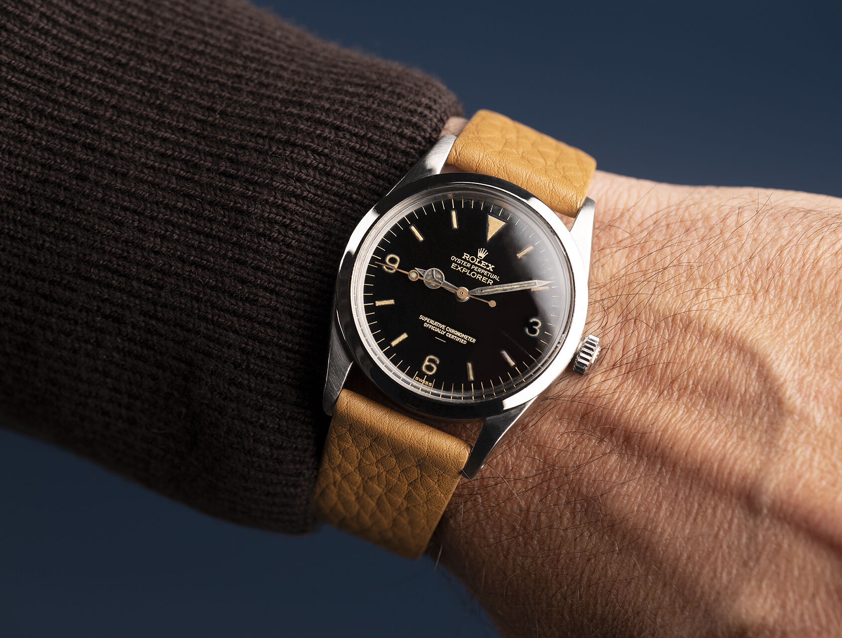 ref 1016 | Rare Gilt 'Underline' Dial | Rolex Explorer