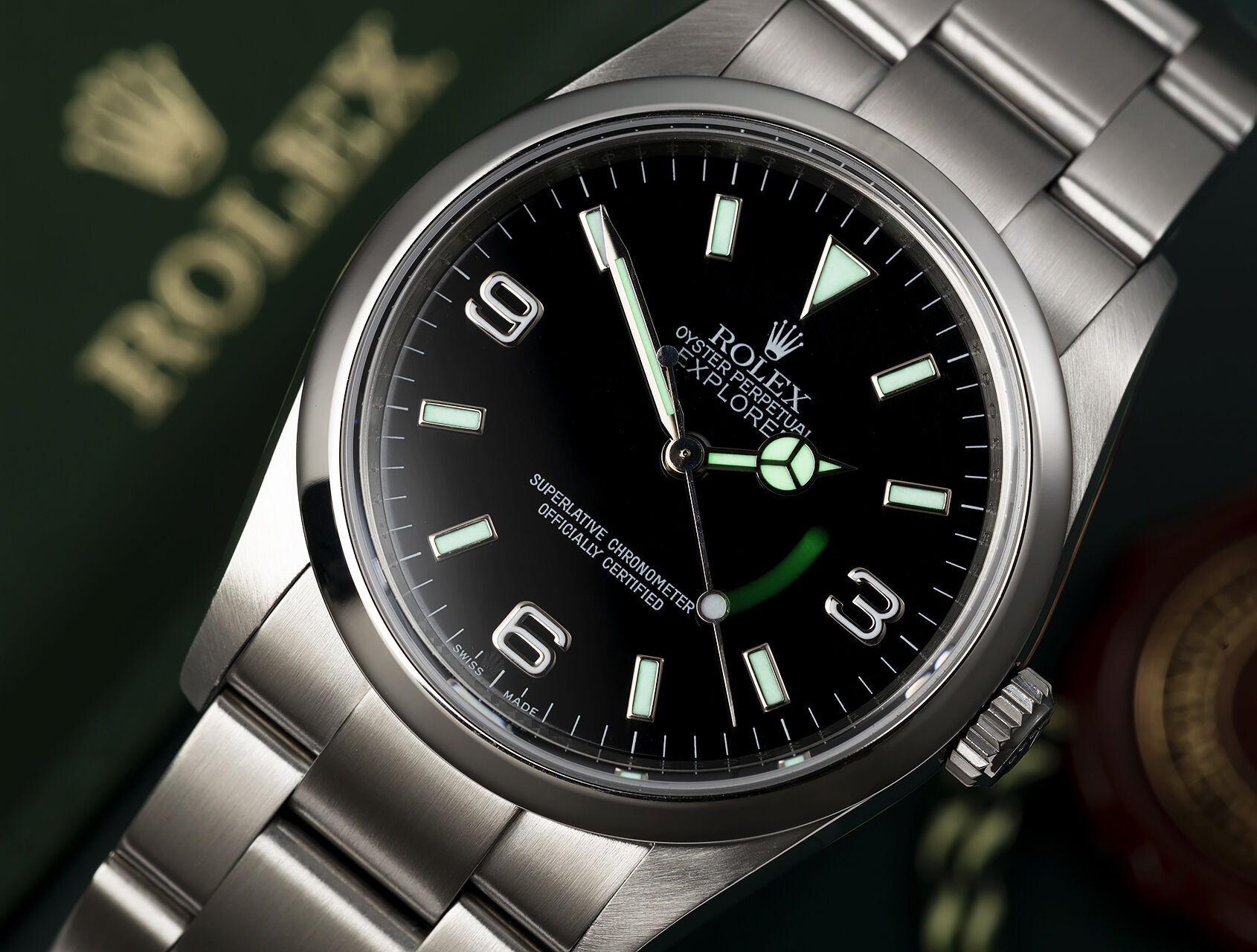 ref 114270 | 114270 - Box & Certificate | Rolex Explorer