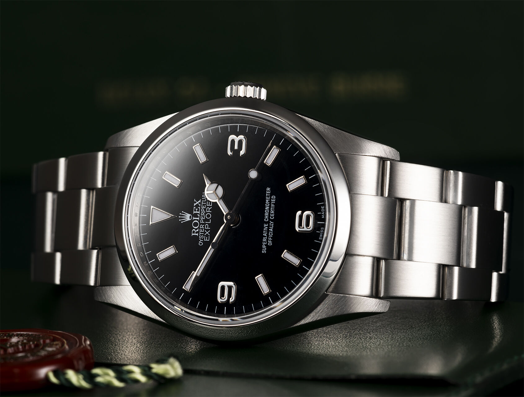 ref 114270 | 114270 - Box & Certificate | Rolex Explorer