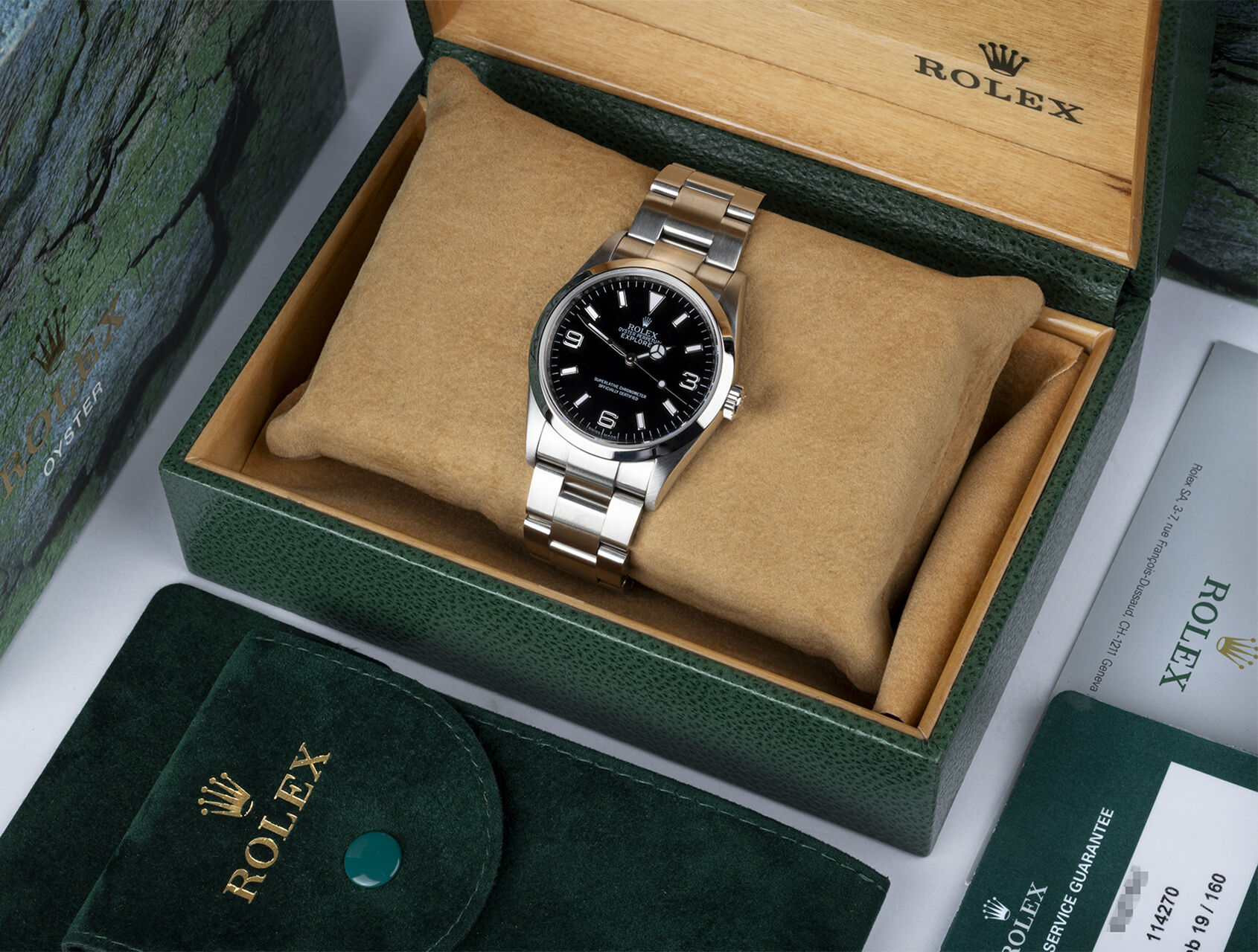 ref 114270 | 114270 - RRR | Rolex Explorer