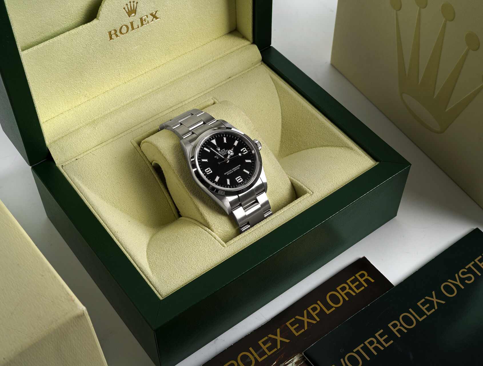 ref 114270 | 114270 - Sapphire Glass | Rolex Explorer