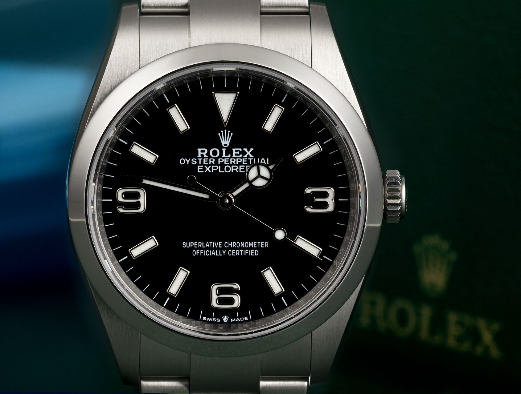 ref 124270 | 124270 - Box & Certificate | Rolex Explorer