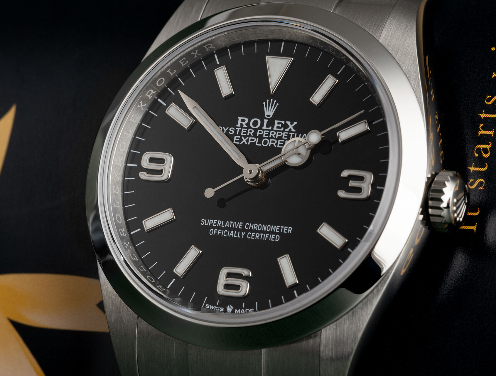 ref 124270 | 124270 - Box & Certificate | Rolex Explorer