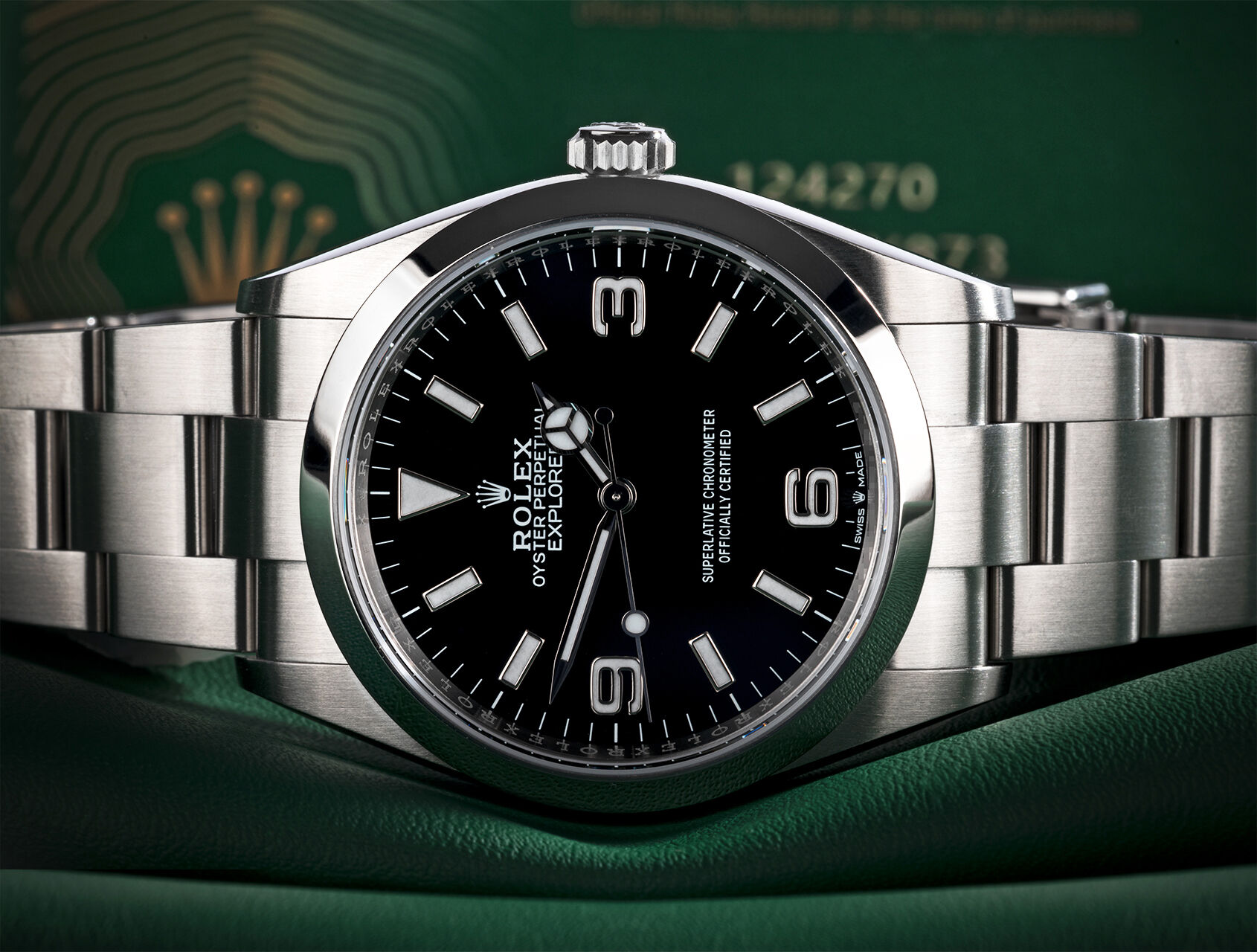 ref 124270 | 124270 - Latest Model | Rolex Explorer