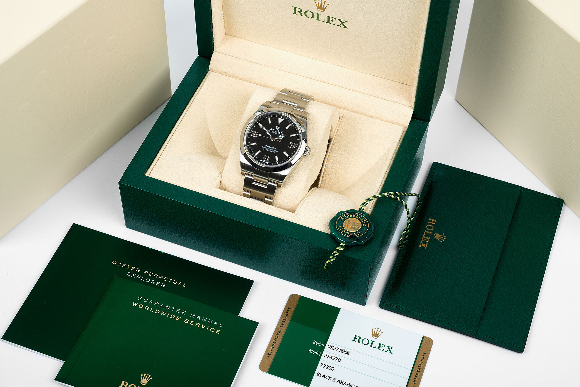 ref 214270 | 39mm - Full Set | Rolex Explorer