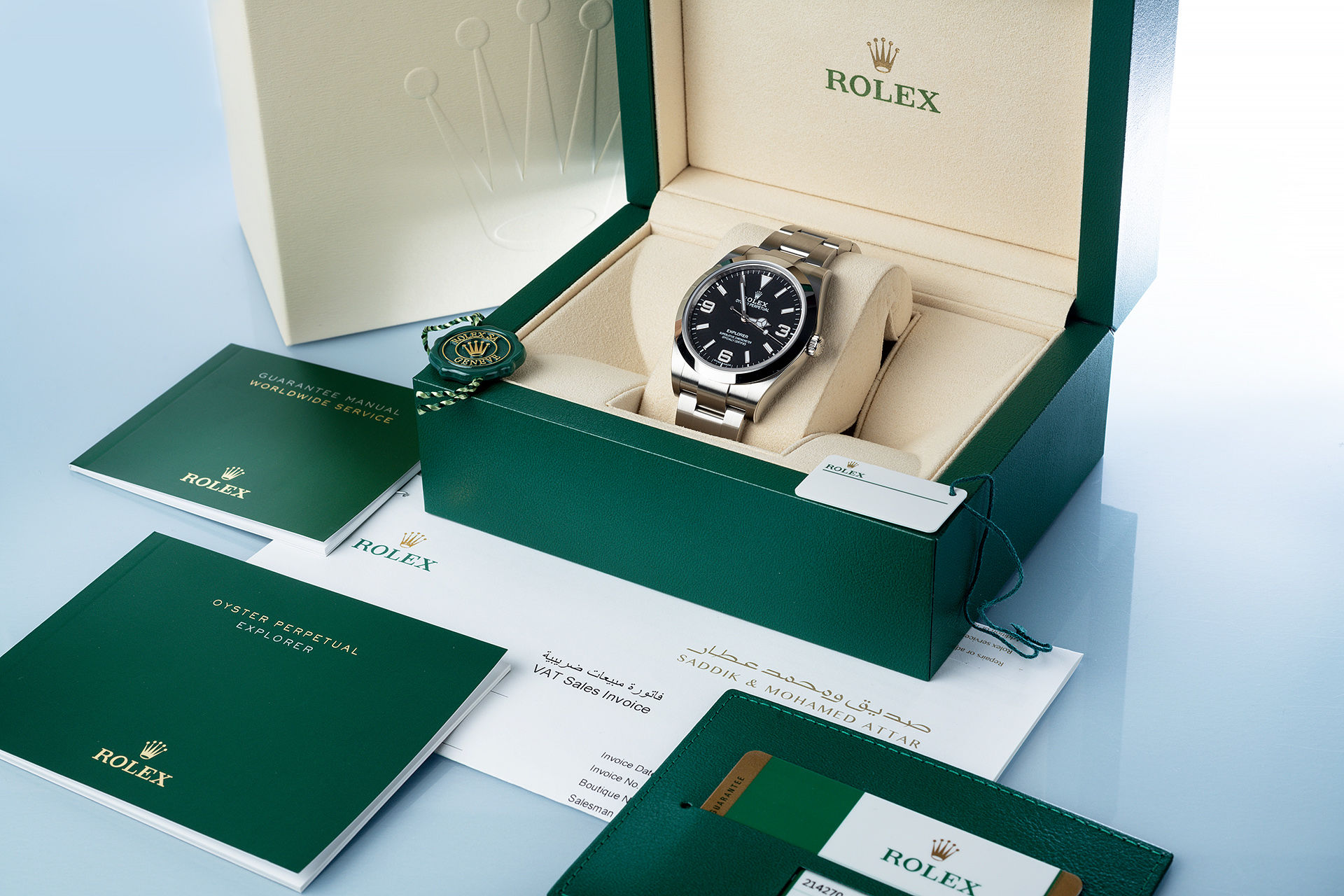 ref 214270 | 5 Year Rolex Warranty | Rolex Explorer