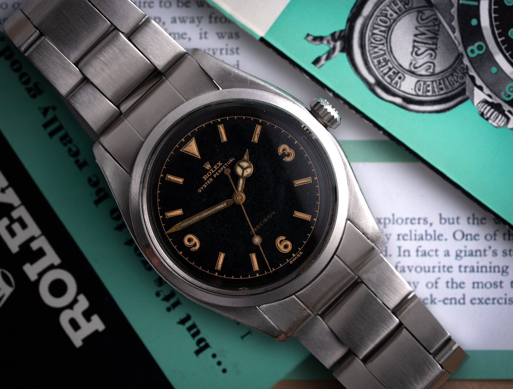 ref 6150 | 6150 - Gilt Dial | Rolex Explorer