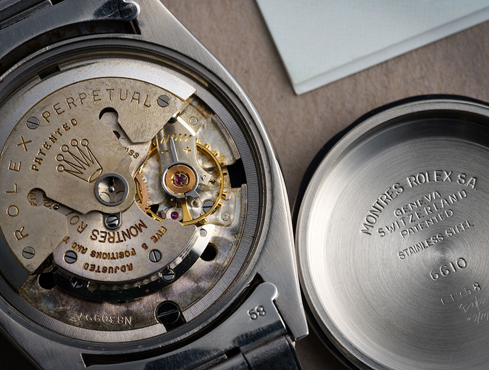 ref 6610 | 'OCC' Closed Minute Track | Rolex Explorer