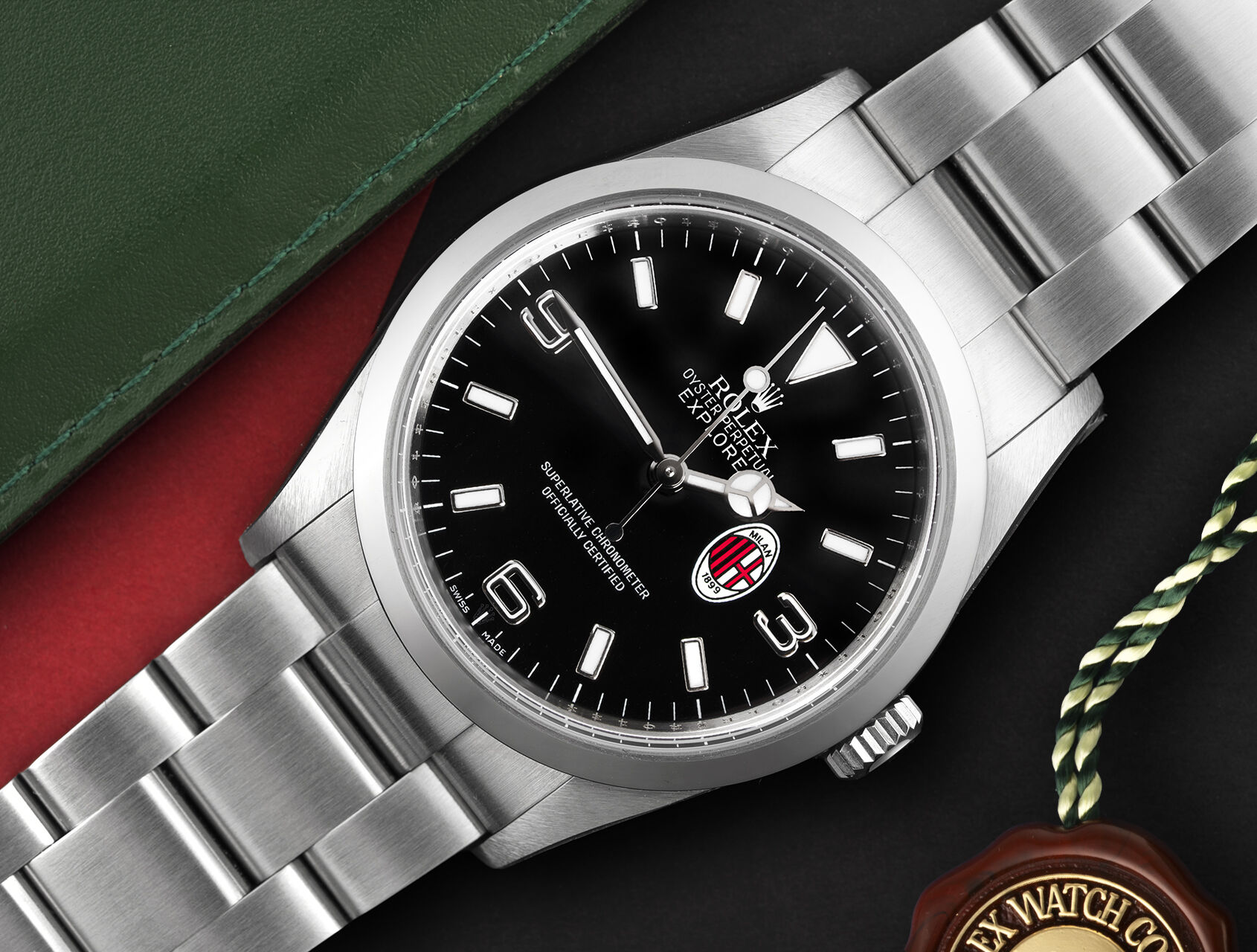 ref 114270 | 'AC Milan Limited Edition' | Rolex Explorer
