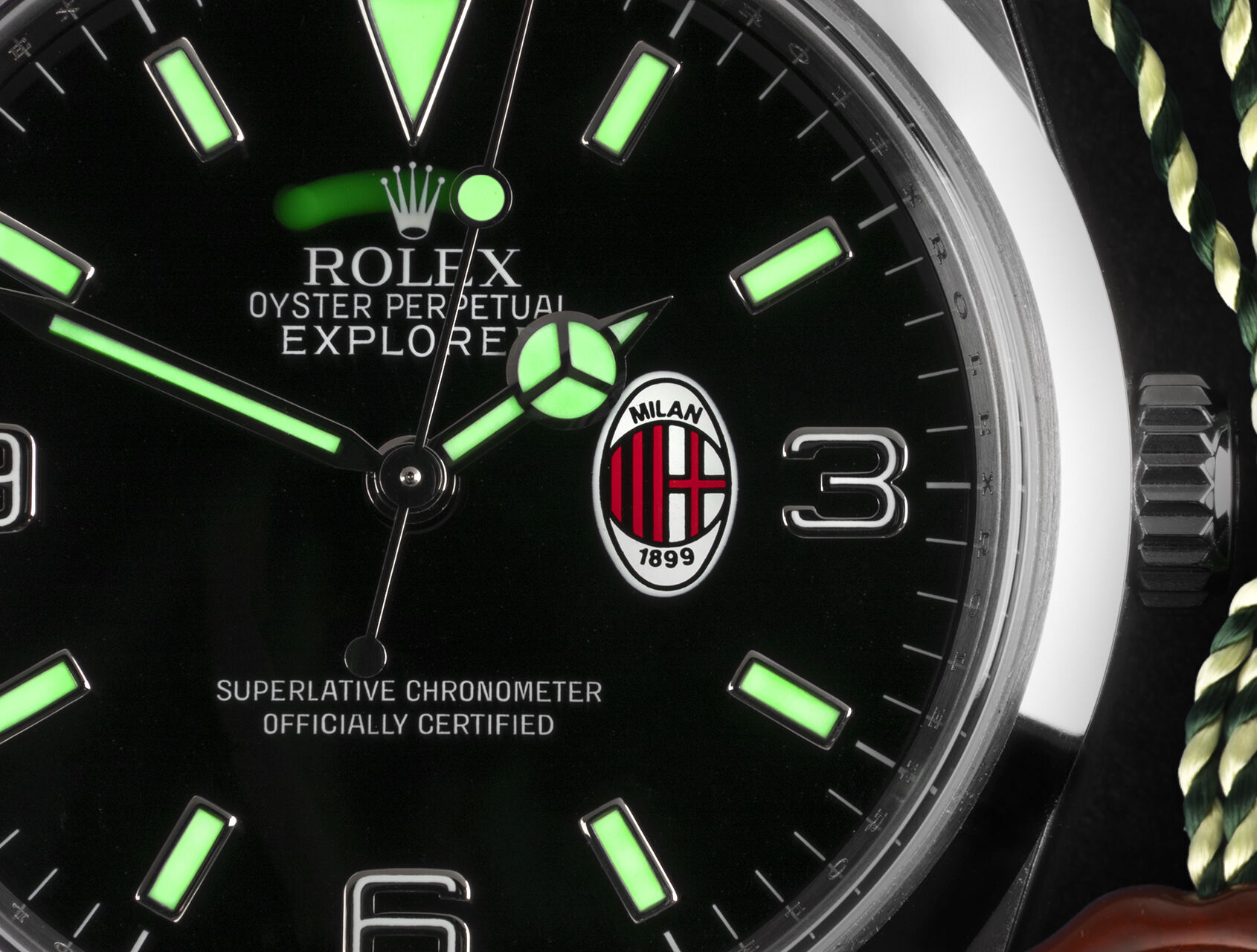 ref 114270 | 'AC Milan Limited Edition' | Rolex Explorer