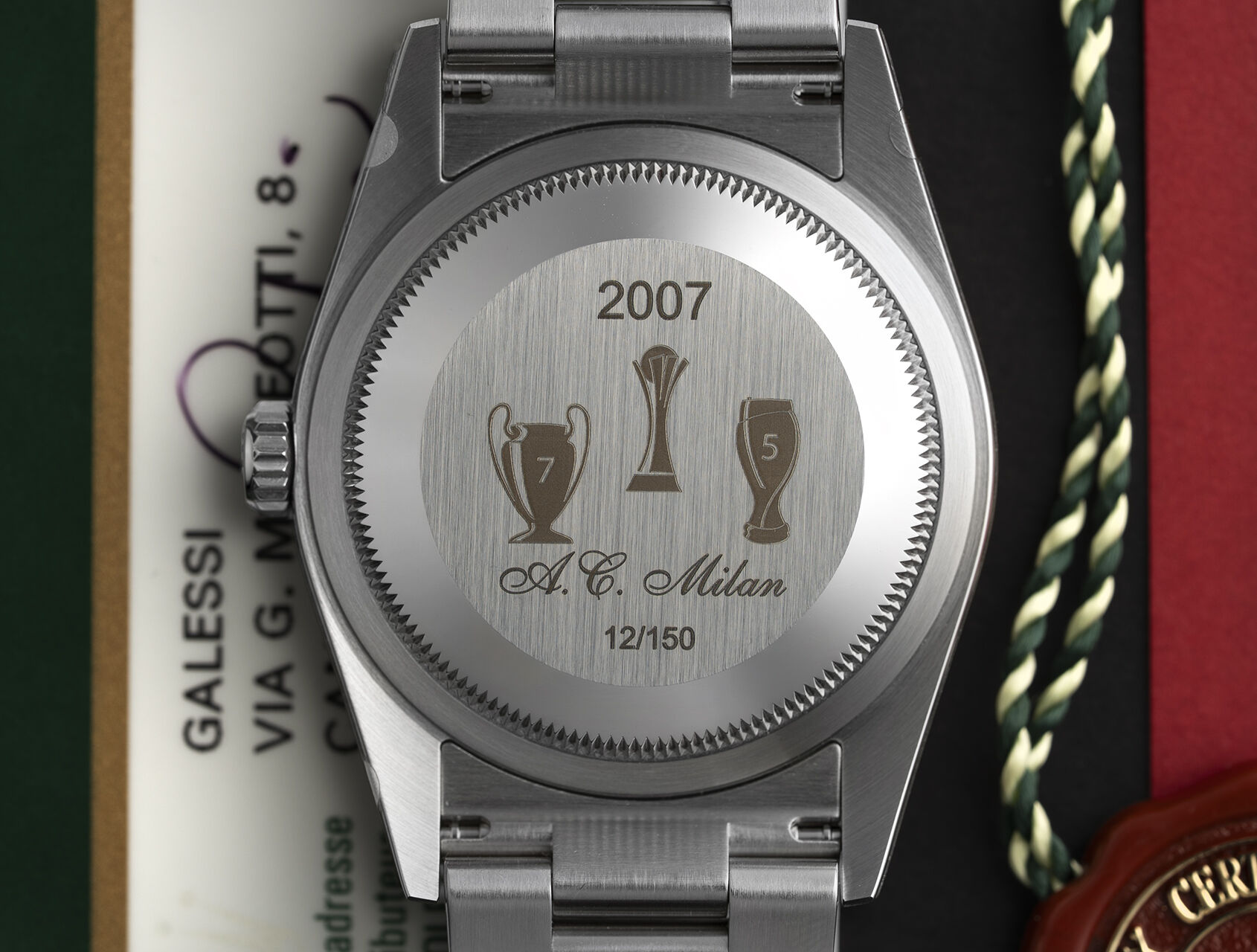ref 114270 | 'AC Milan Limited Edition' | Rolex Explorer