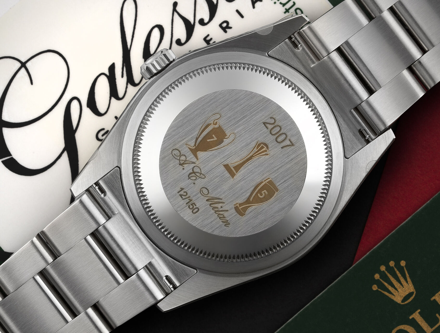 ref 114270 | 'AC Milan Limited Edition' | Rolex Explorer