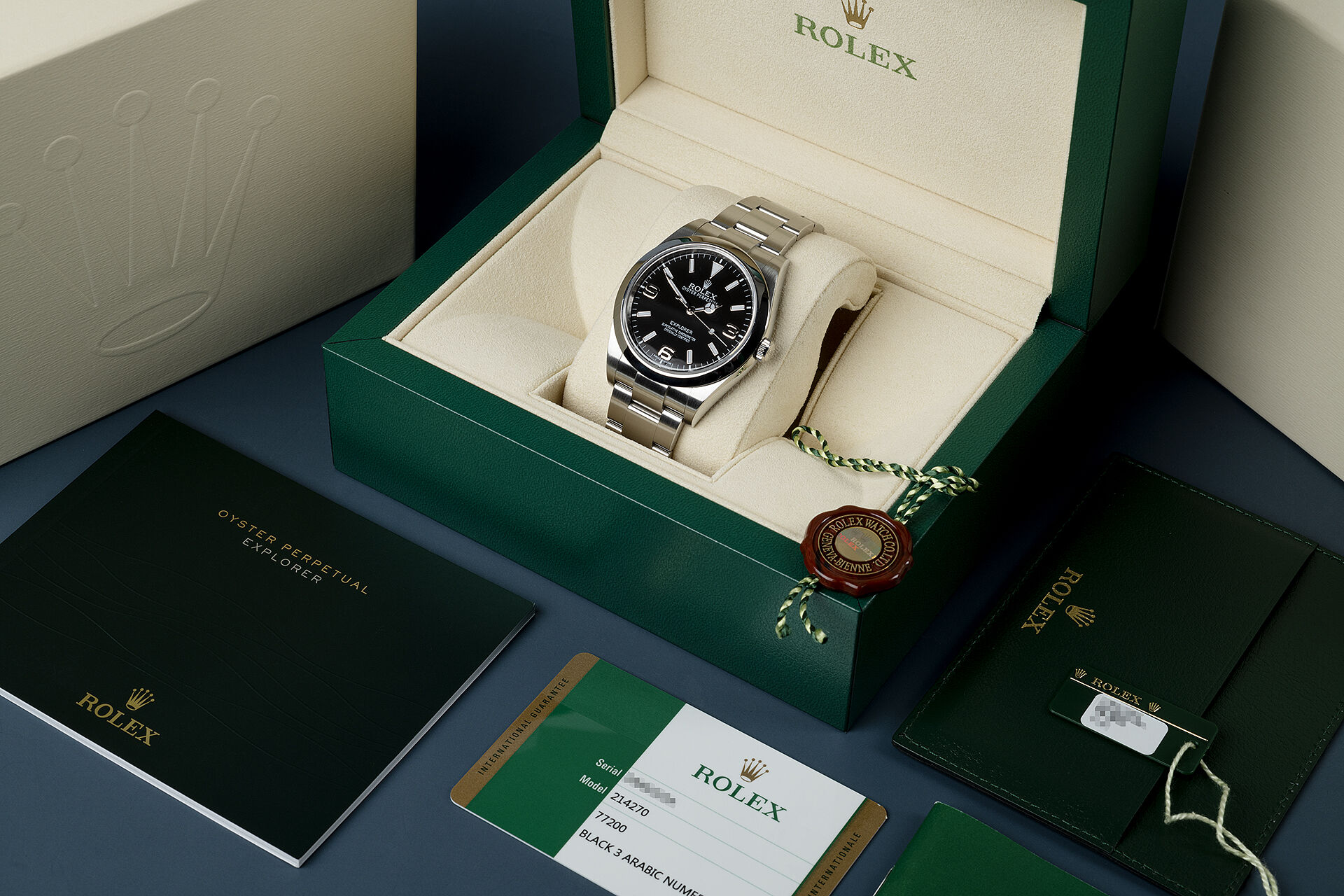 ref 214270 | UK Retailed | Rolex Explorer