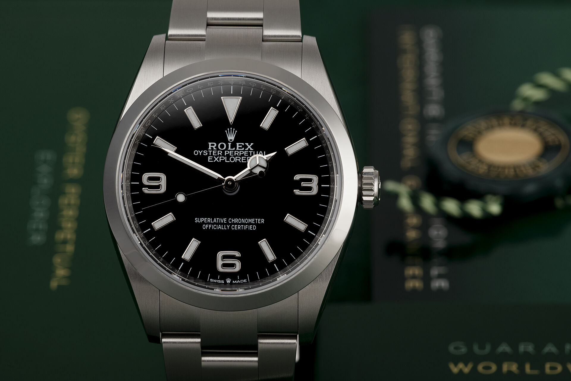 ref 124270 | Rolex 5-Year Warranty | Rolex Explorer
