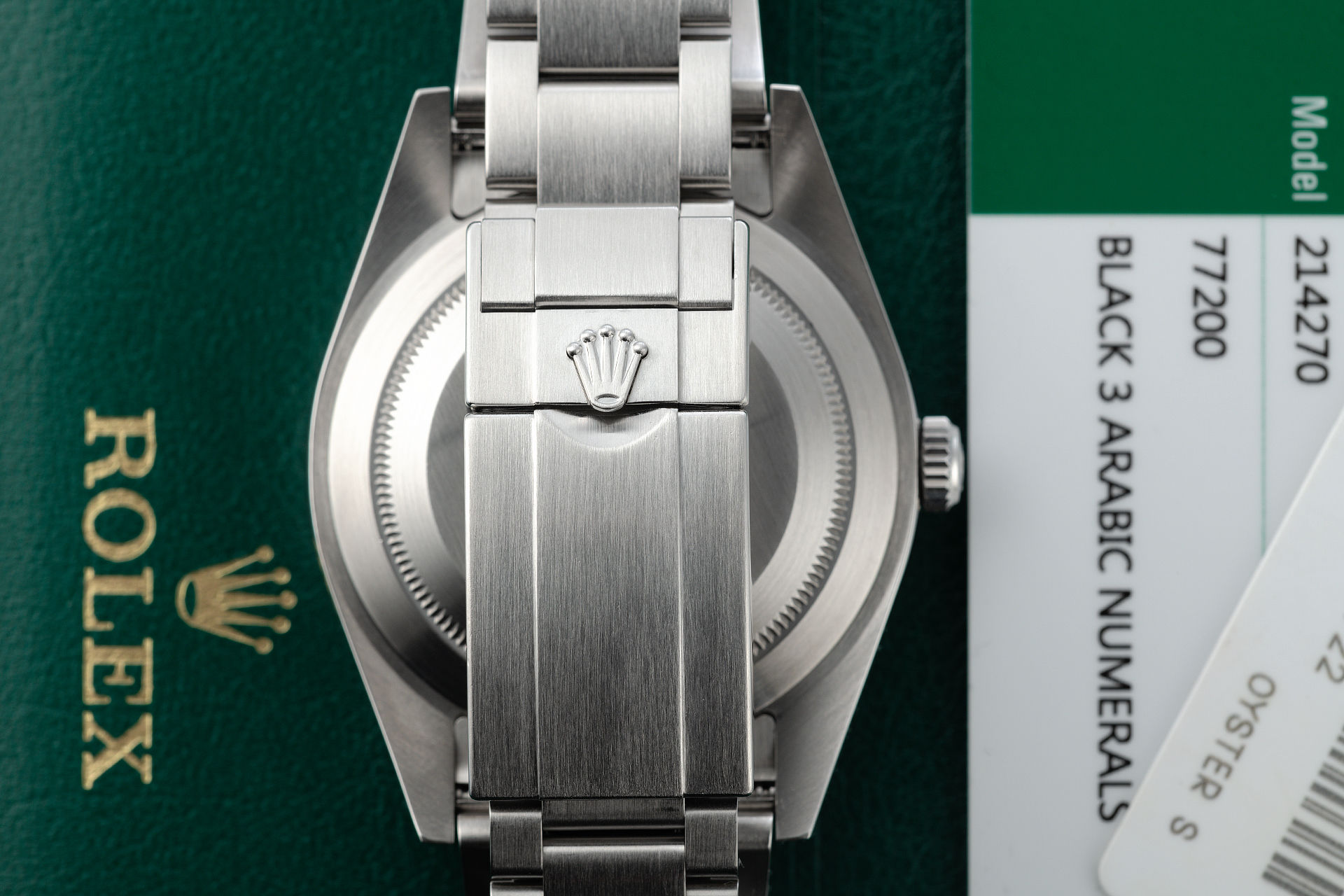 Complete Set "Rolex Warranty to 2021" | ref 214270 | Rolex Explorer