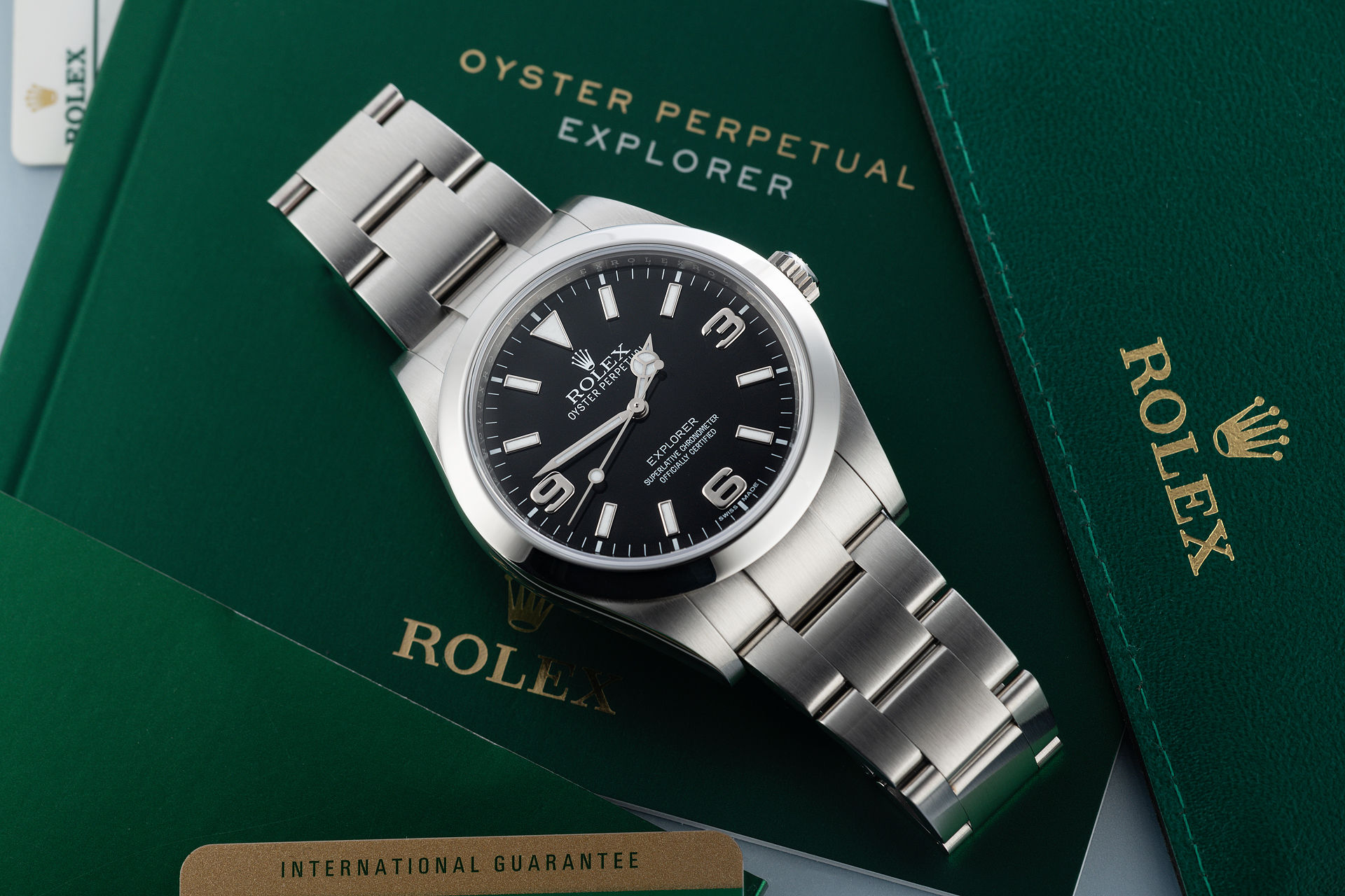 Complete Set "Rolex Warranty to 2021" | ref 214270 | Rolex Explorer