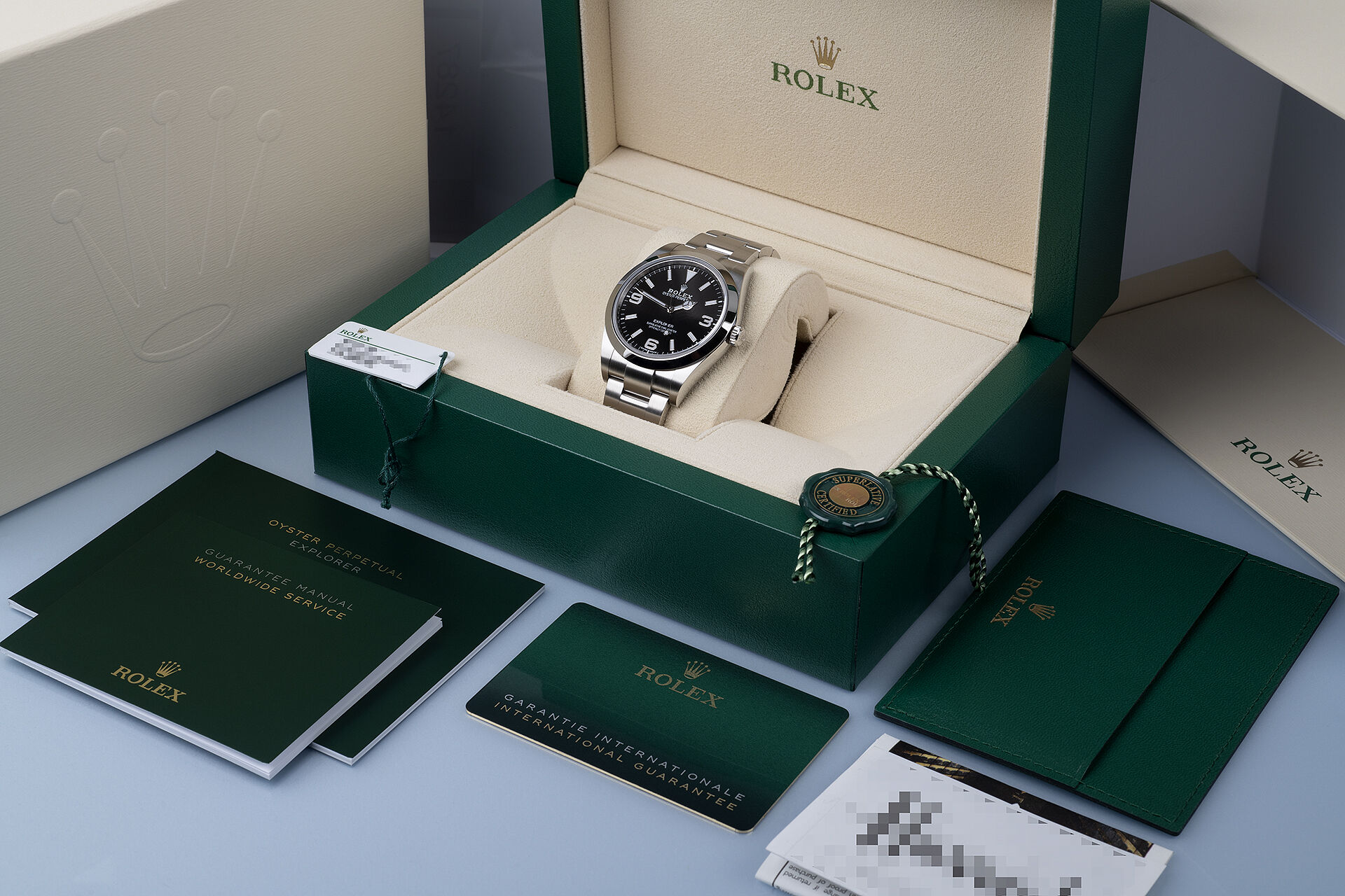 ref 214270 | Rolex Warranty to 2025 | Rolex Explorer