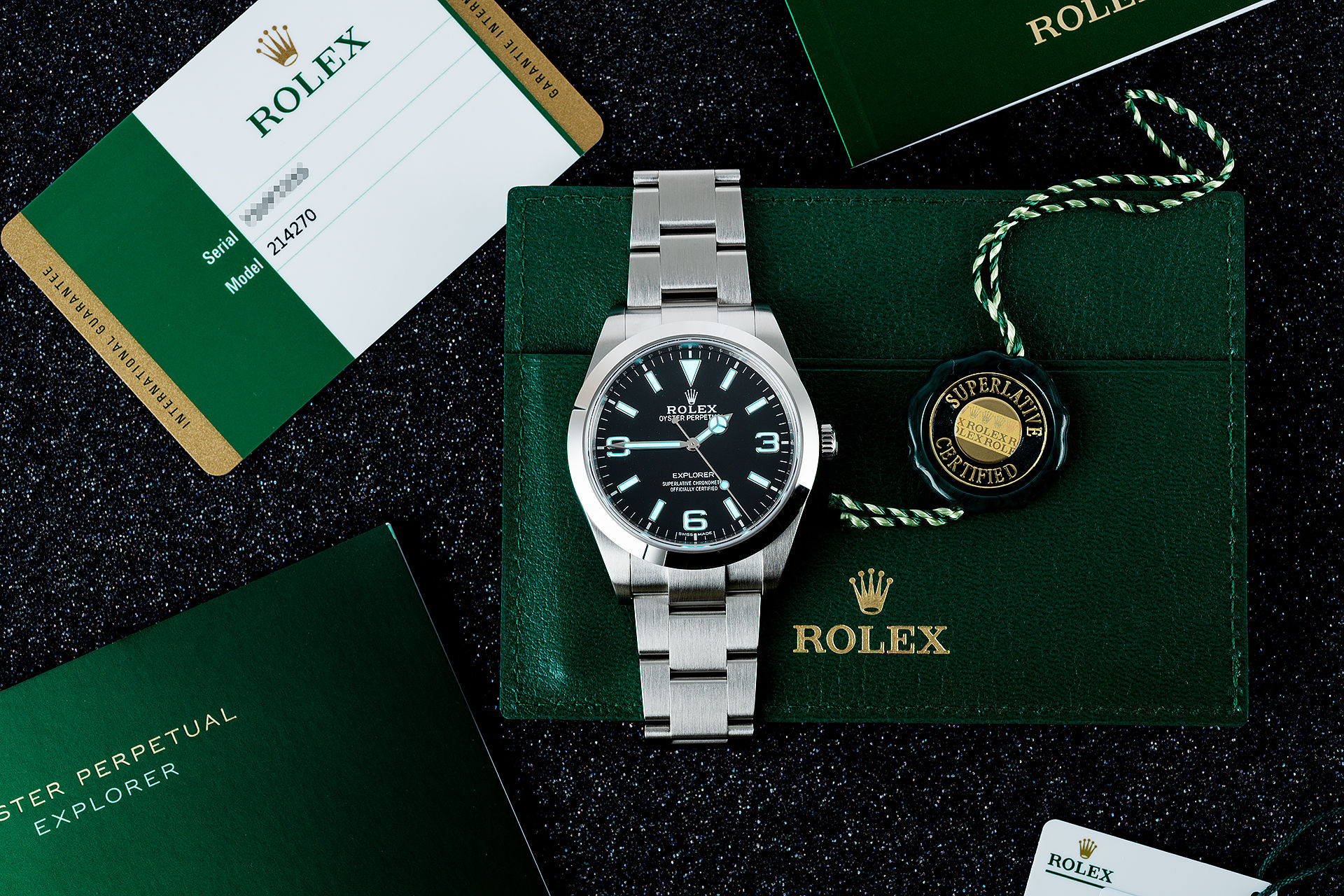 ref 214270 | Brand New '5 Year Warranty' | Rolex Explorer