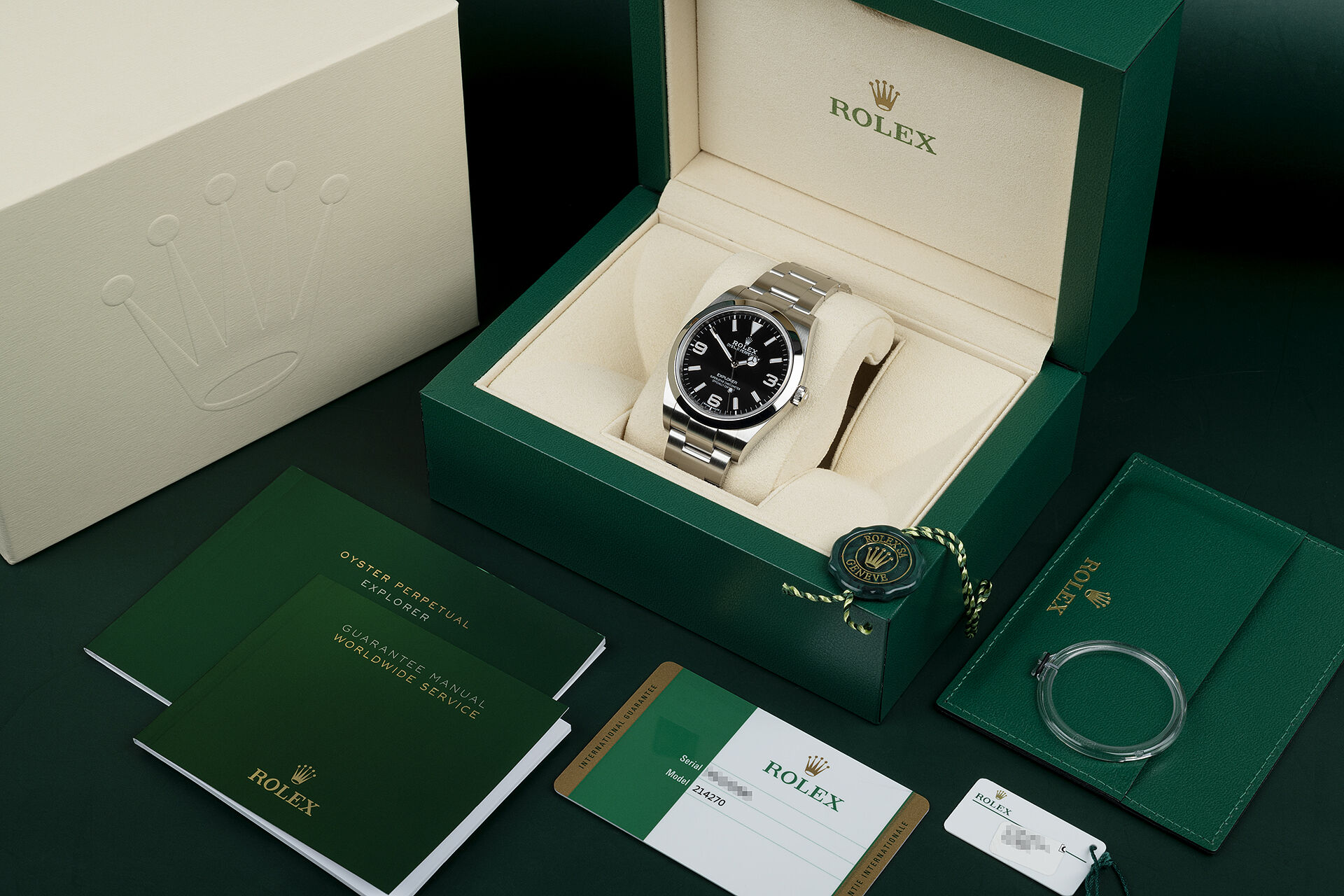 ref 214270 | 'Final Production' | Rolex Explorer