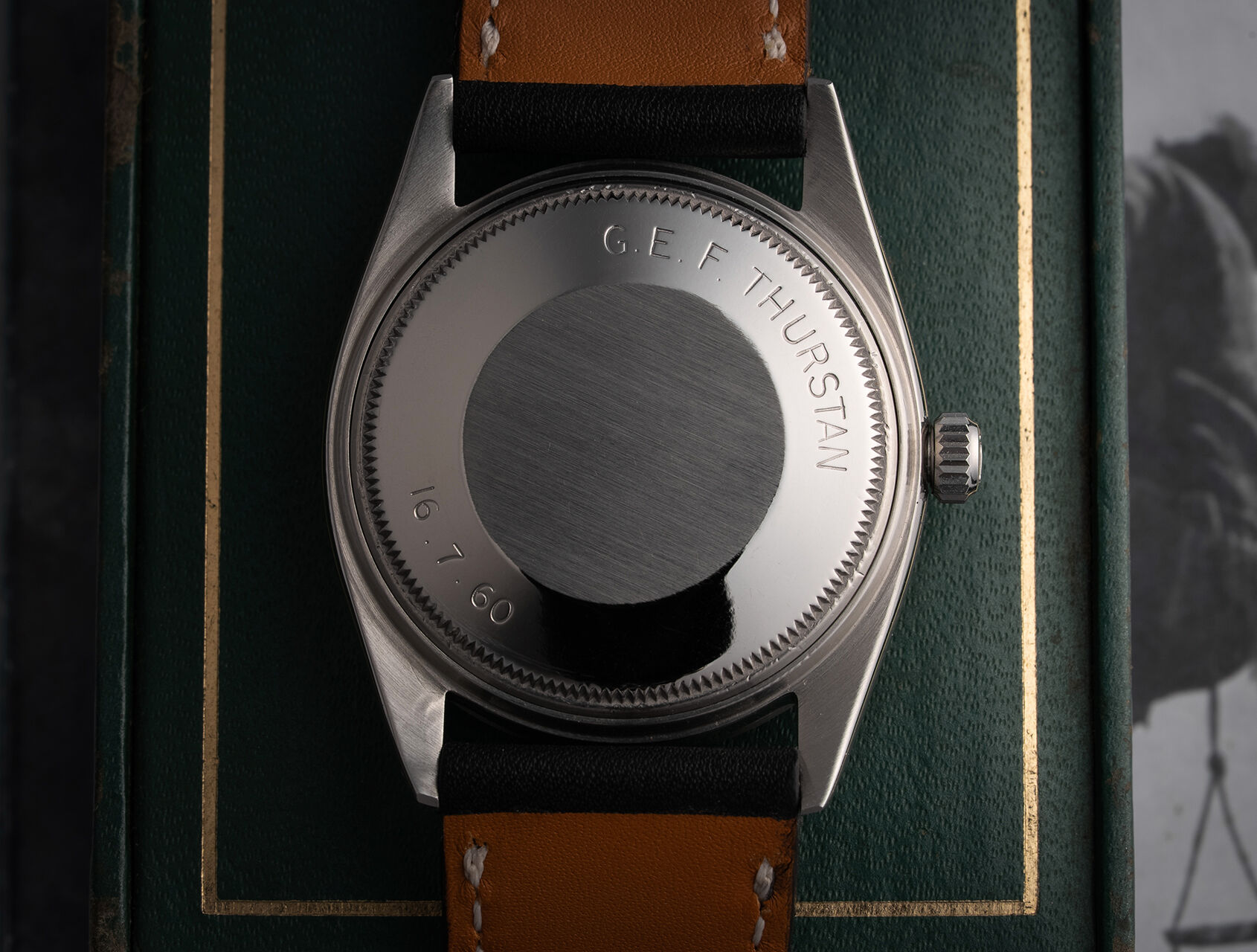 ref 5504 | Gilt Dial 'Exclamation Point' | Rolex Explorer