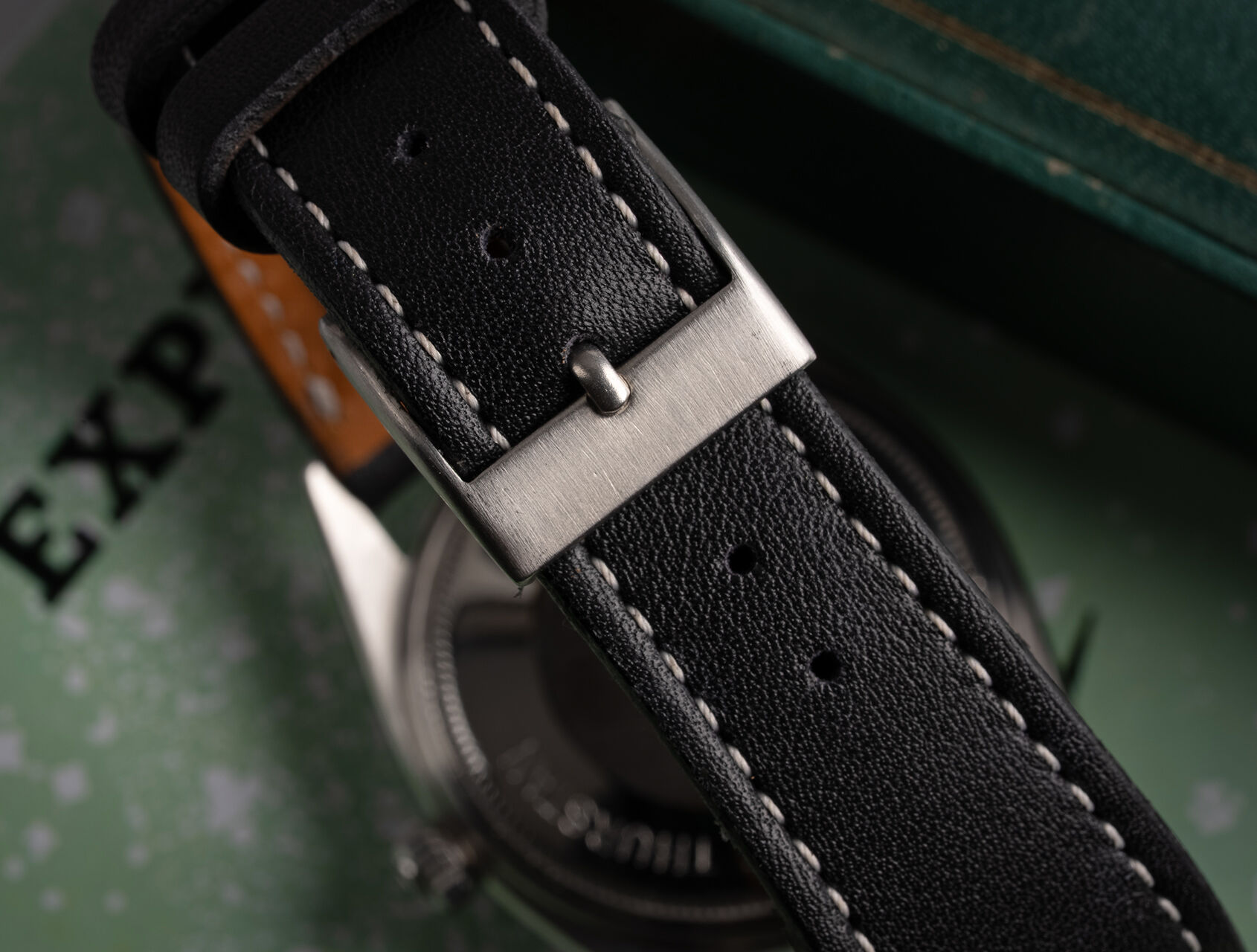 ref 5504 | Gilt Dial 'Exclamation Point' | Rolex Explorer