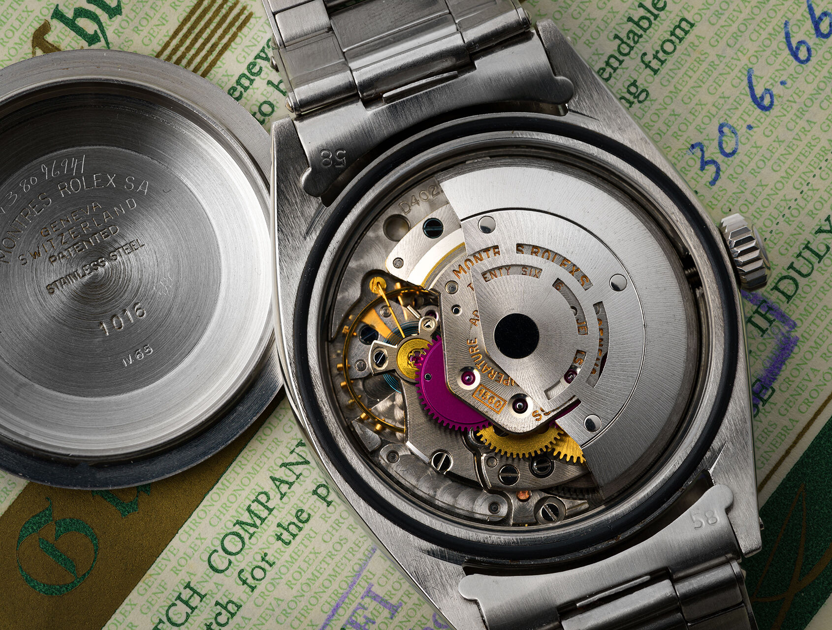 ref 1016 | 'Gilt Dial' - Box & Papers | Rolex Explorer