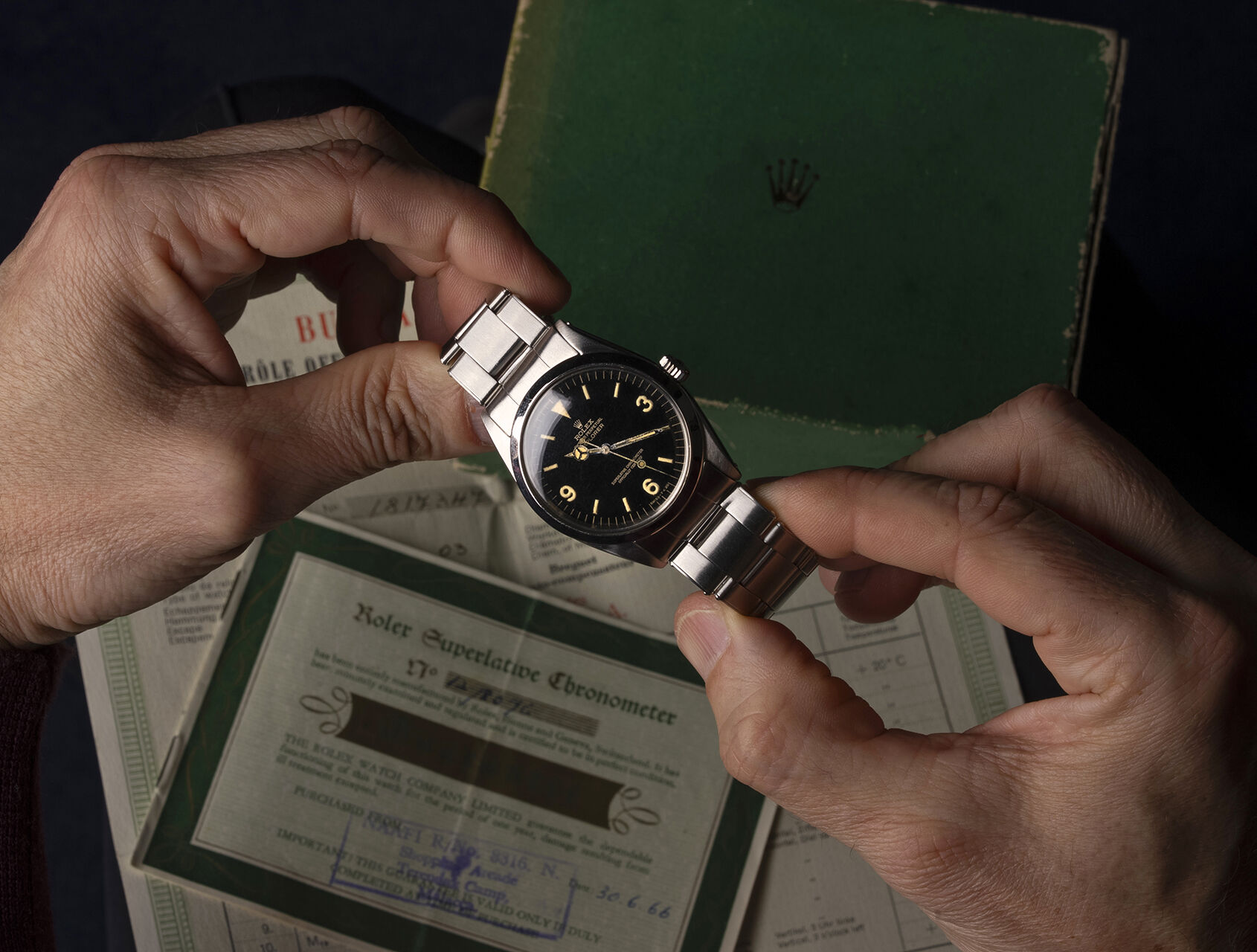 ref 1016 | 'Gilt Dial' - Box & Papers | Rolex Explorer