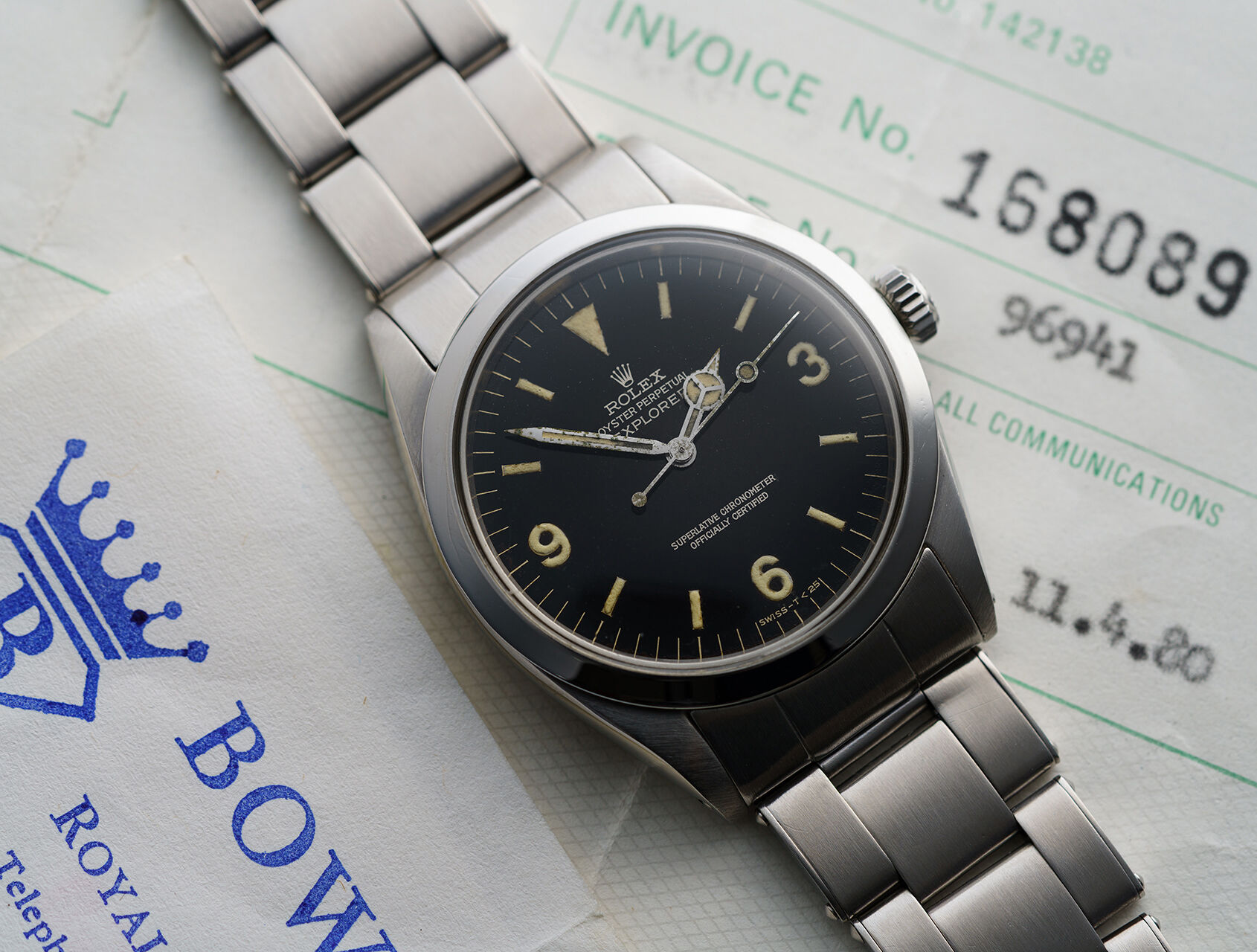 ref 1016 | 'Gilt Dial' - Box & Papers | Rolex Explorer