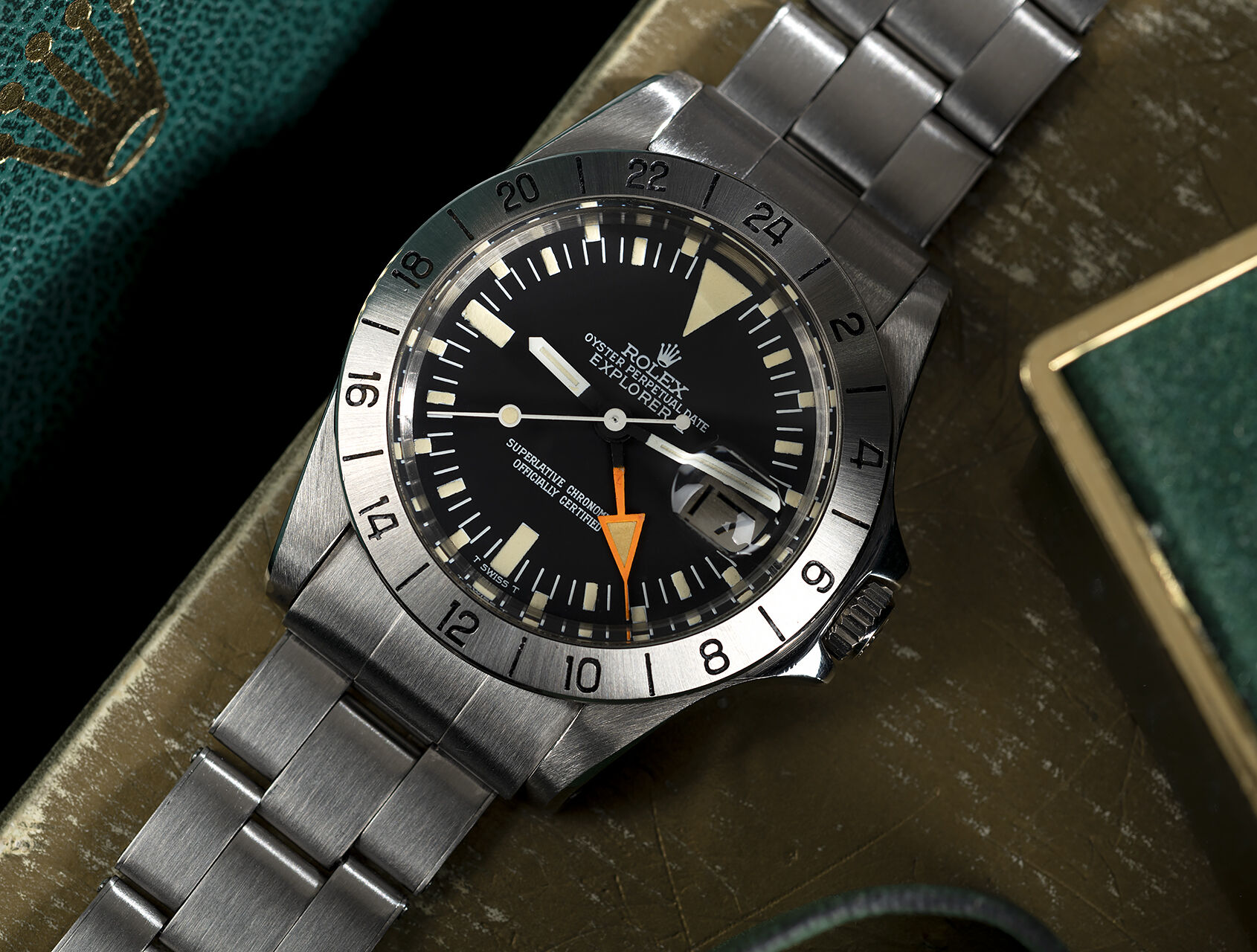 ref 1655 | 1655 - Orange Hand | Rolex Explorer II