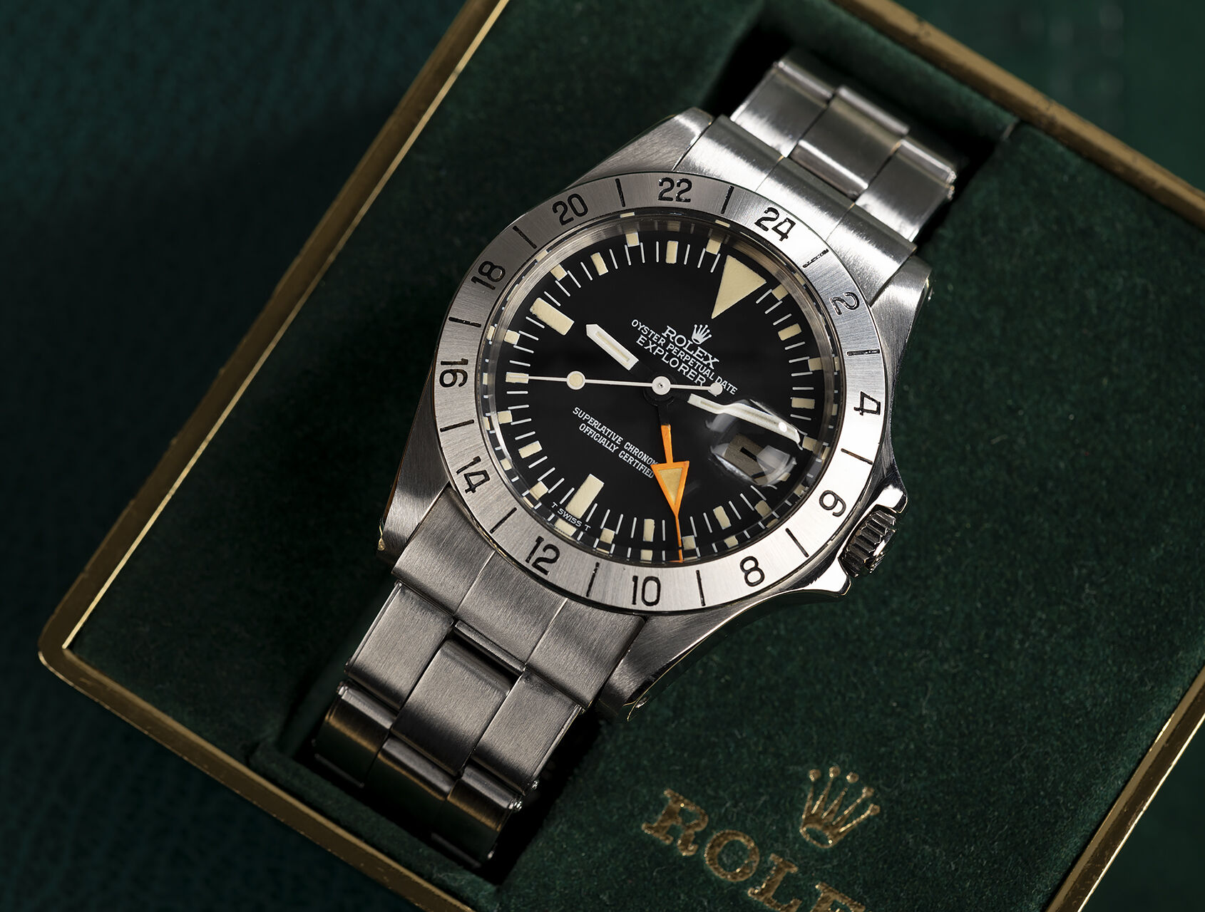 ref 1655 | 1655 - Orange Hand | Rolex Explorer II