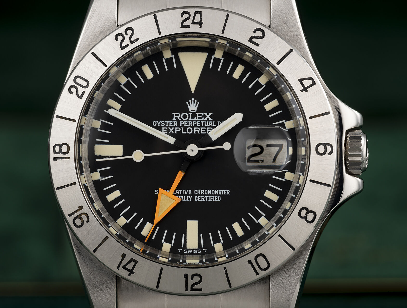 ref 1655 | 1655 - Orange Hand | Rolex Explorer II