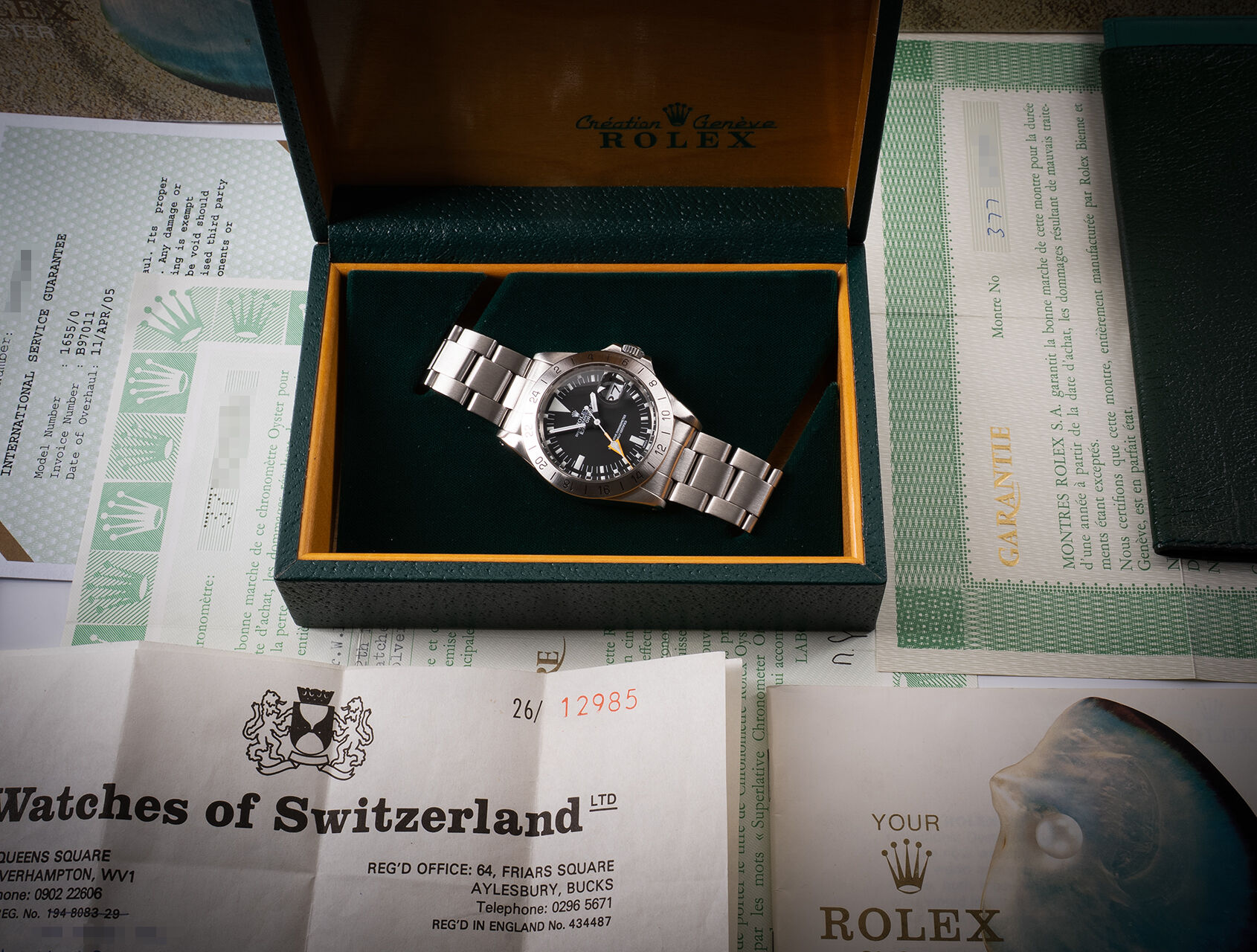 ref 1655 | Explorer II | Rolex Explorer II