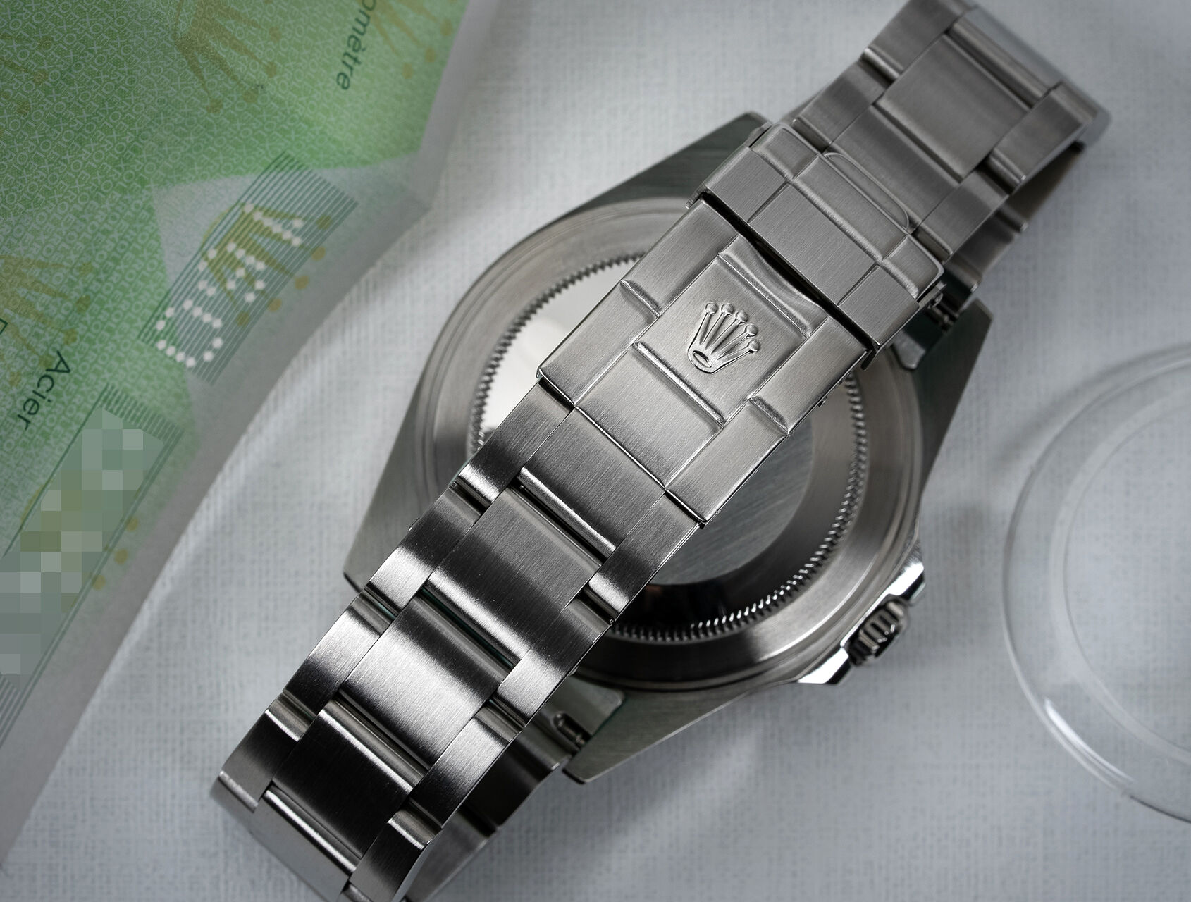 ref 16570 | 16570 - Box & Certificate | Rolex Explorer II