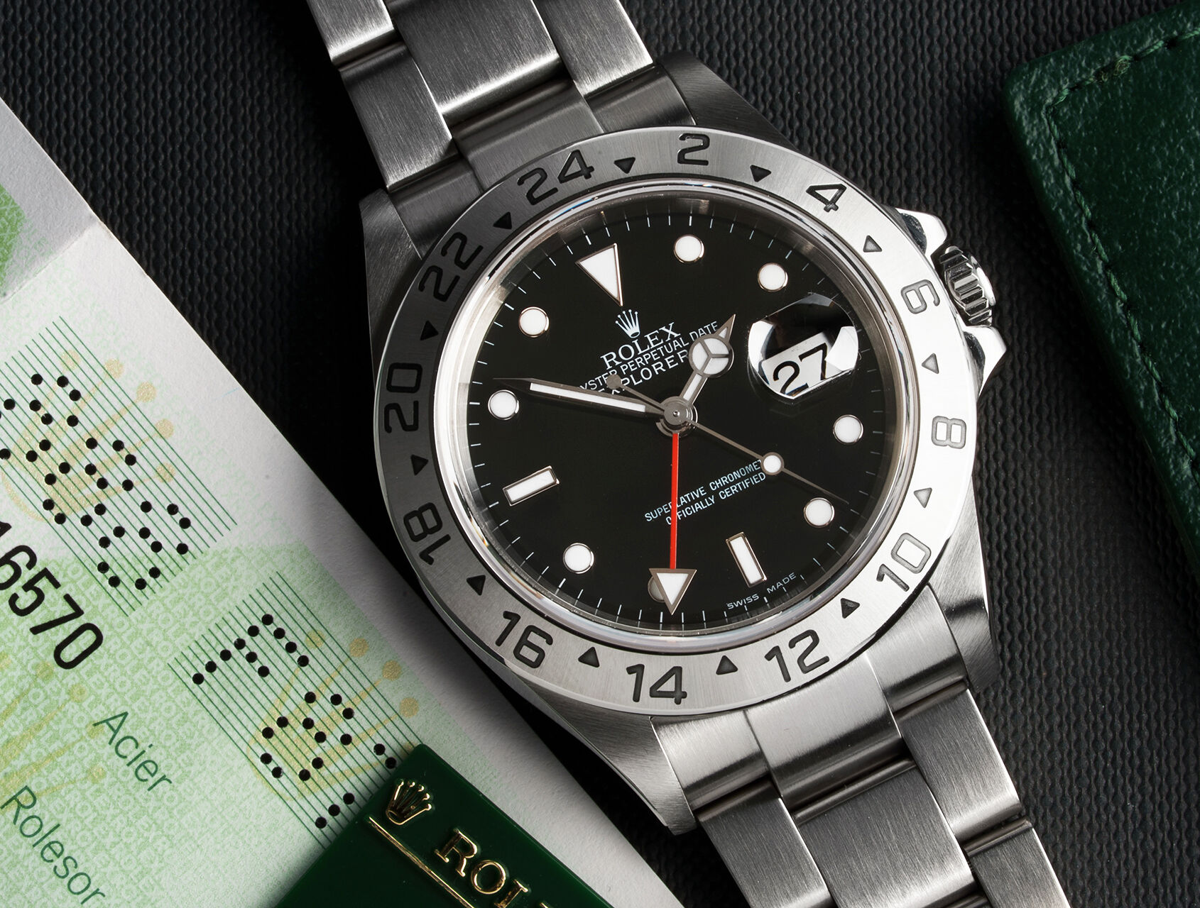 ref 16570 | 16570 - Box & Papers | Rolex Explorer II