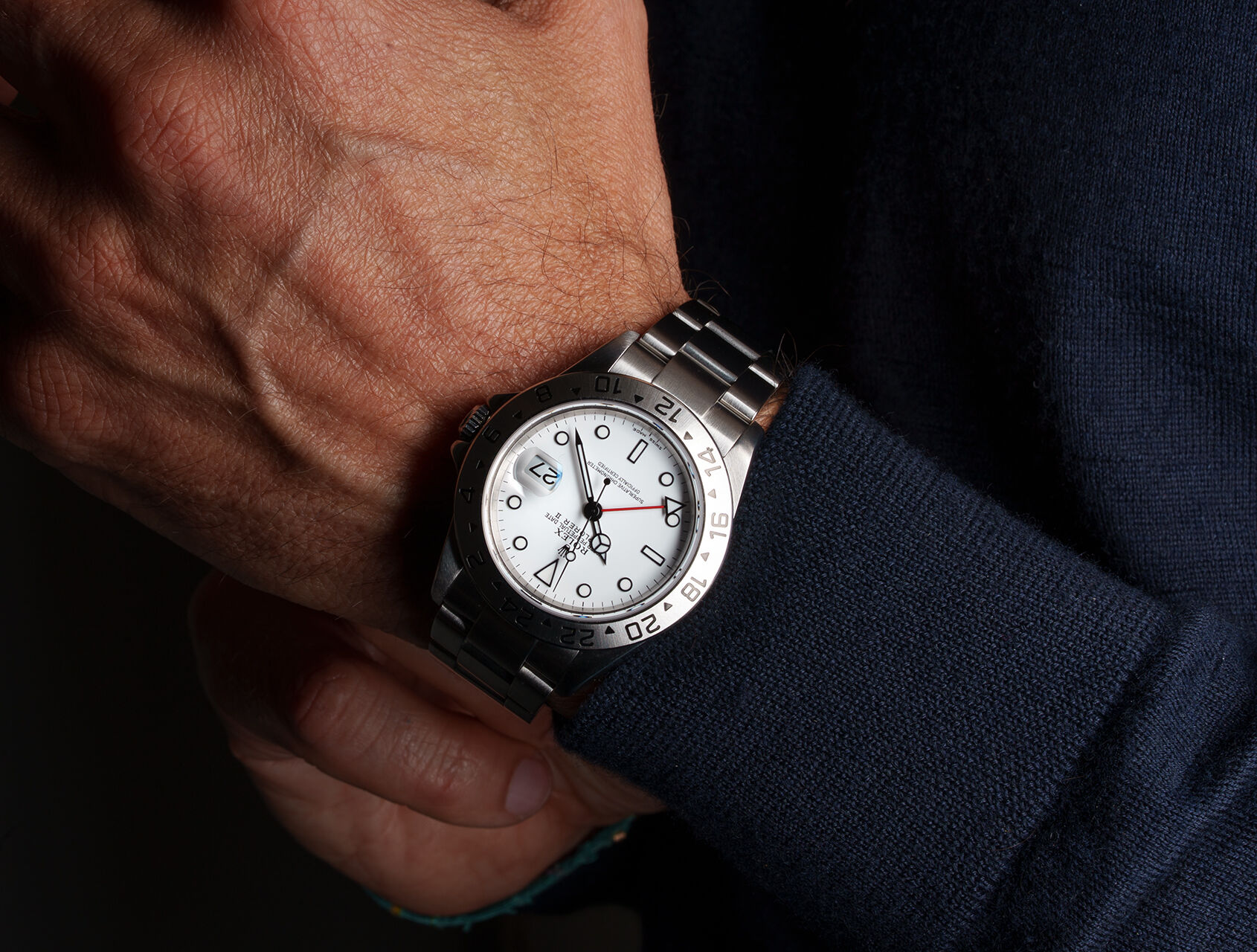 ref 16570 | 16570 - Polar Dial | Rolex Explorer II