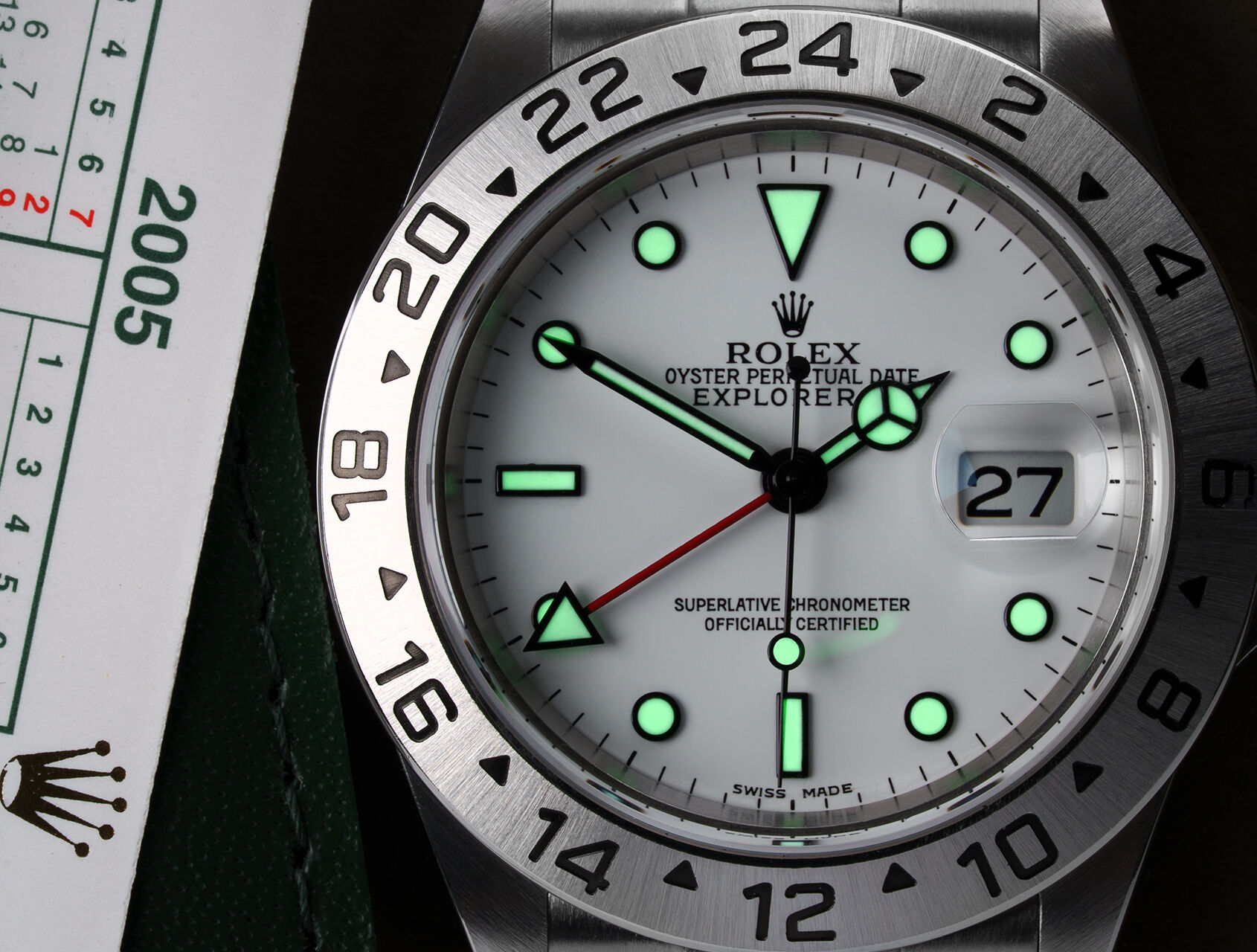 ref 16570 | 16570 - Polar Dial | Rolex Explorer II