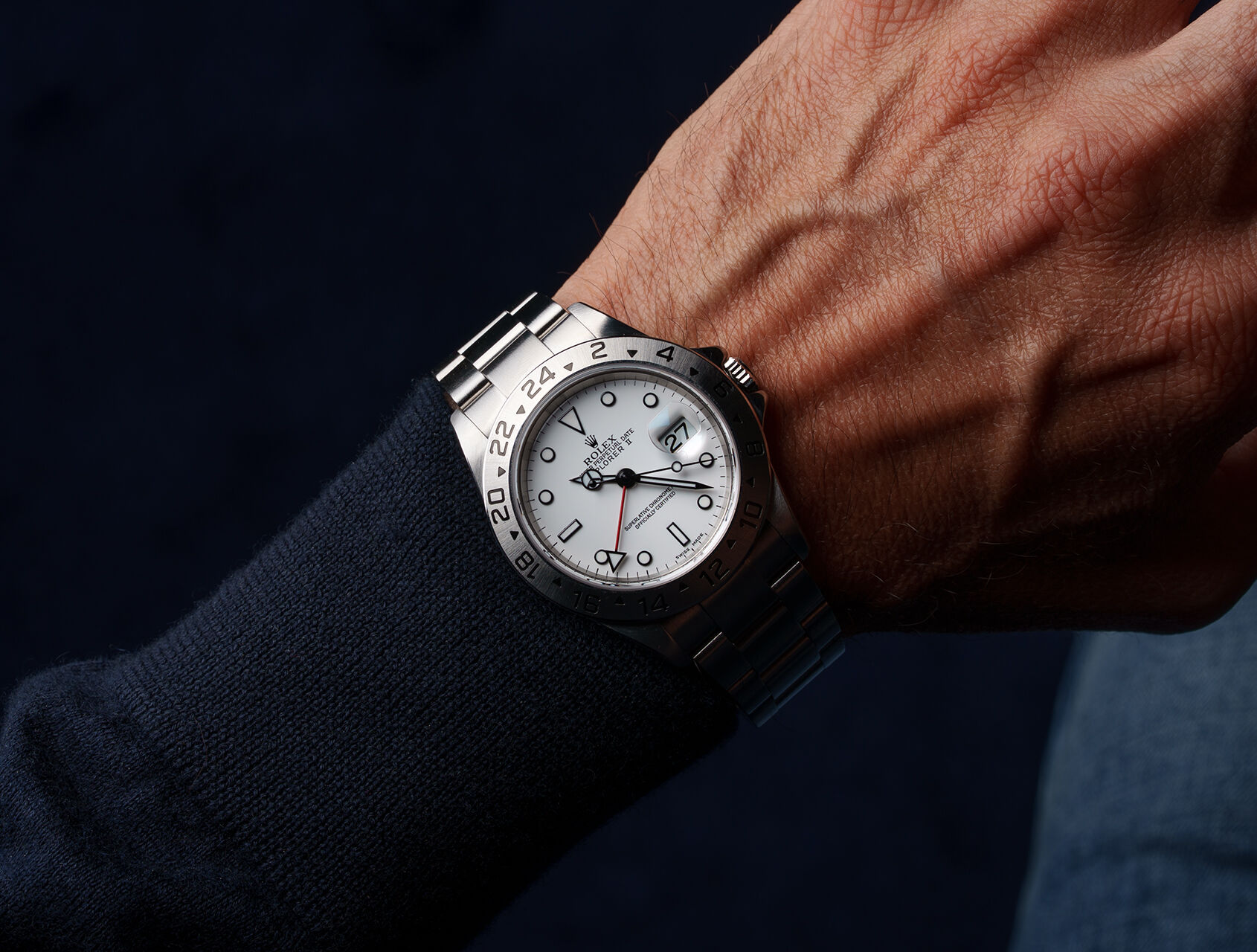 ref 16570 | 16570 - Polar Dial | Rolex Explorer II