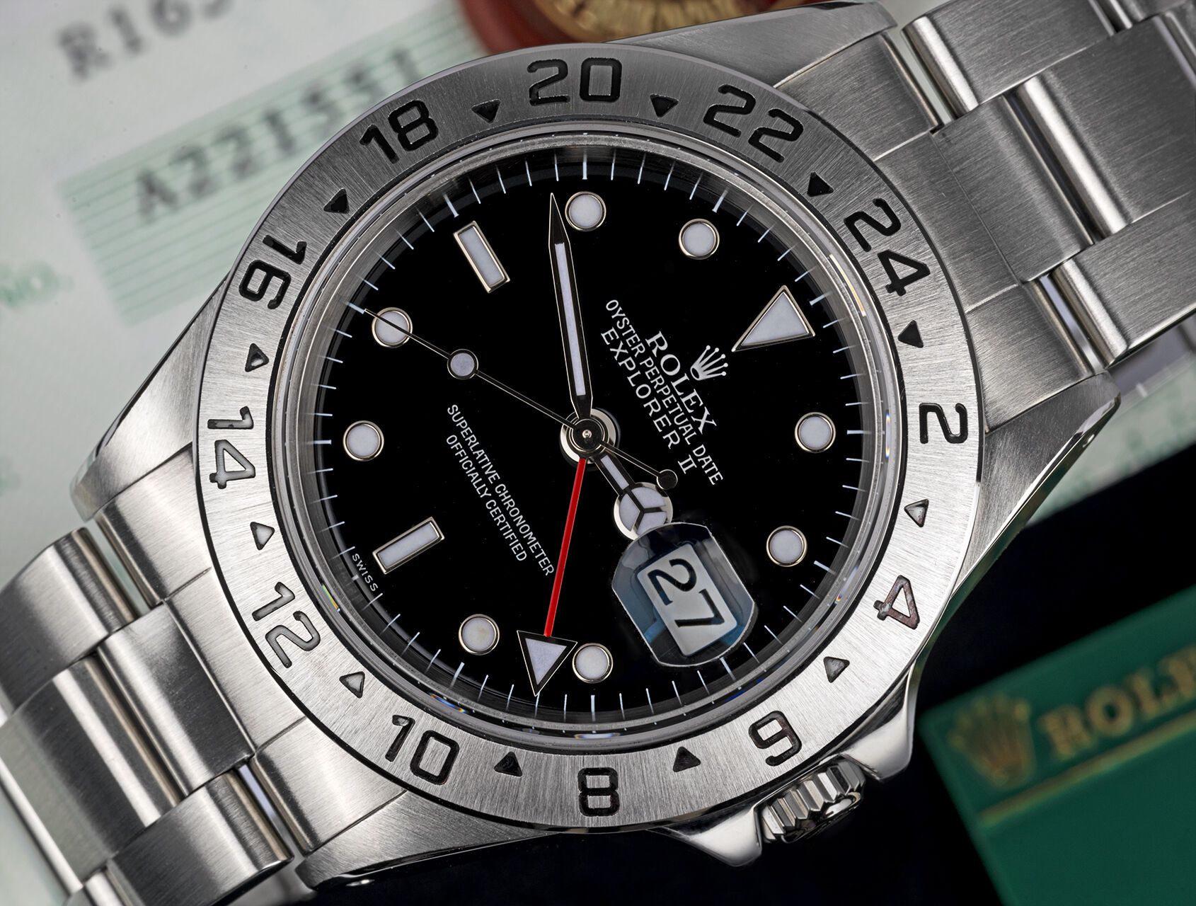 ref 16570 | 16570 - Swiss Only | Rolex Explorer II