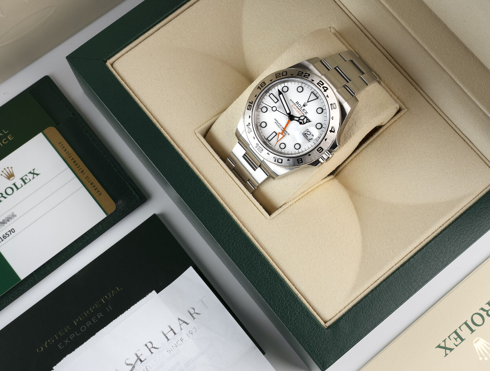 ref 216570 | 216570 - Polar Dial | Rolex Explorer II