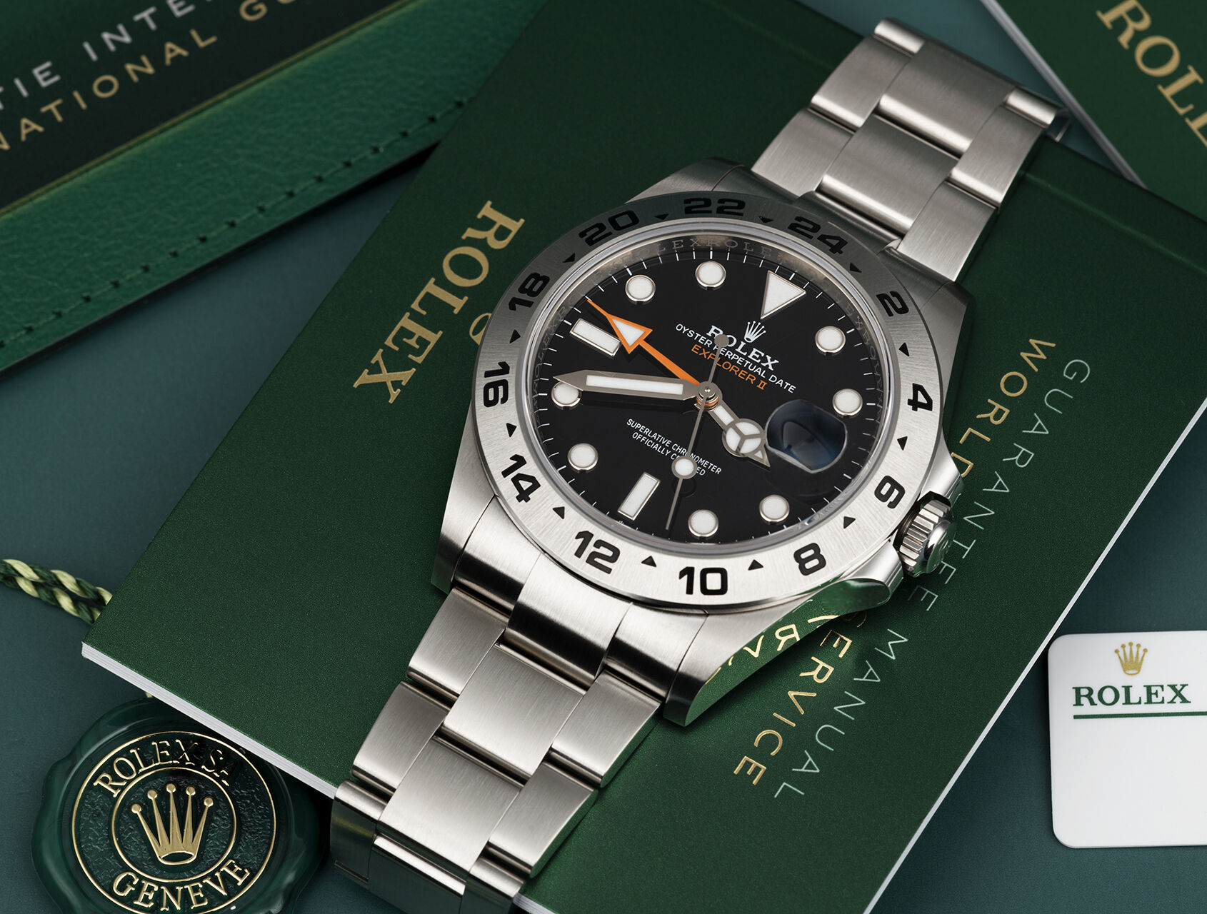 ref 226570 | 226570 - Box & Certificate | Rolex Explorer II