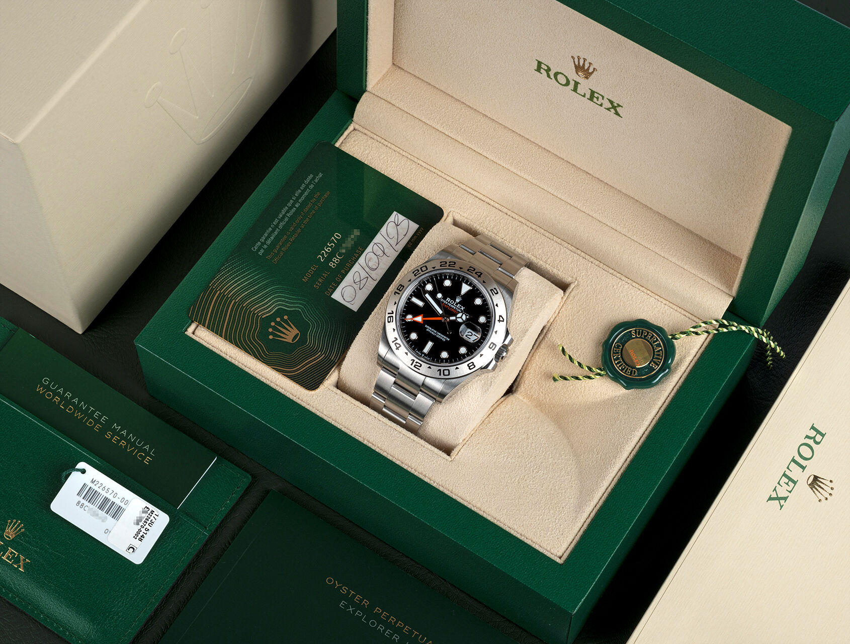 ref 226570 | 226570 - Latest Model | Rolex Explorer II