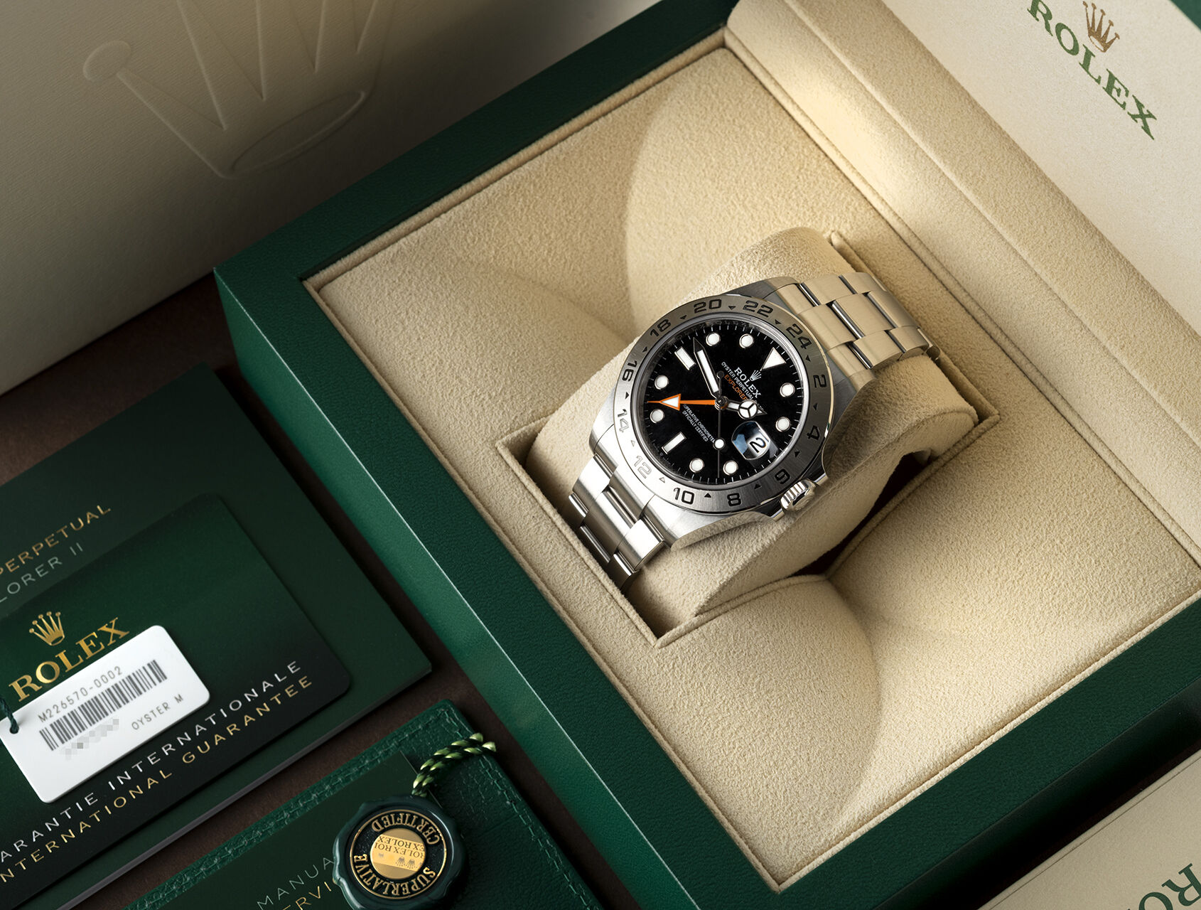 ref 226570 | 226570 - Latest Model | Rolex Explorer II