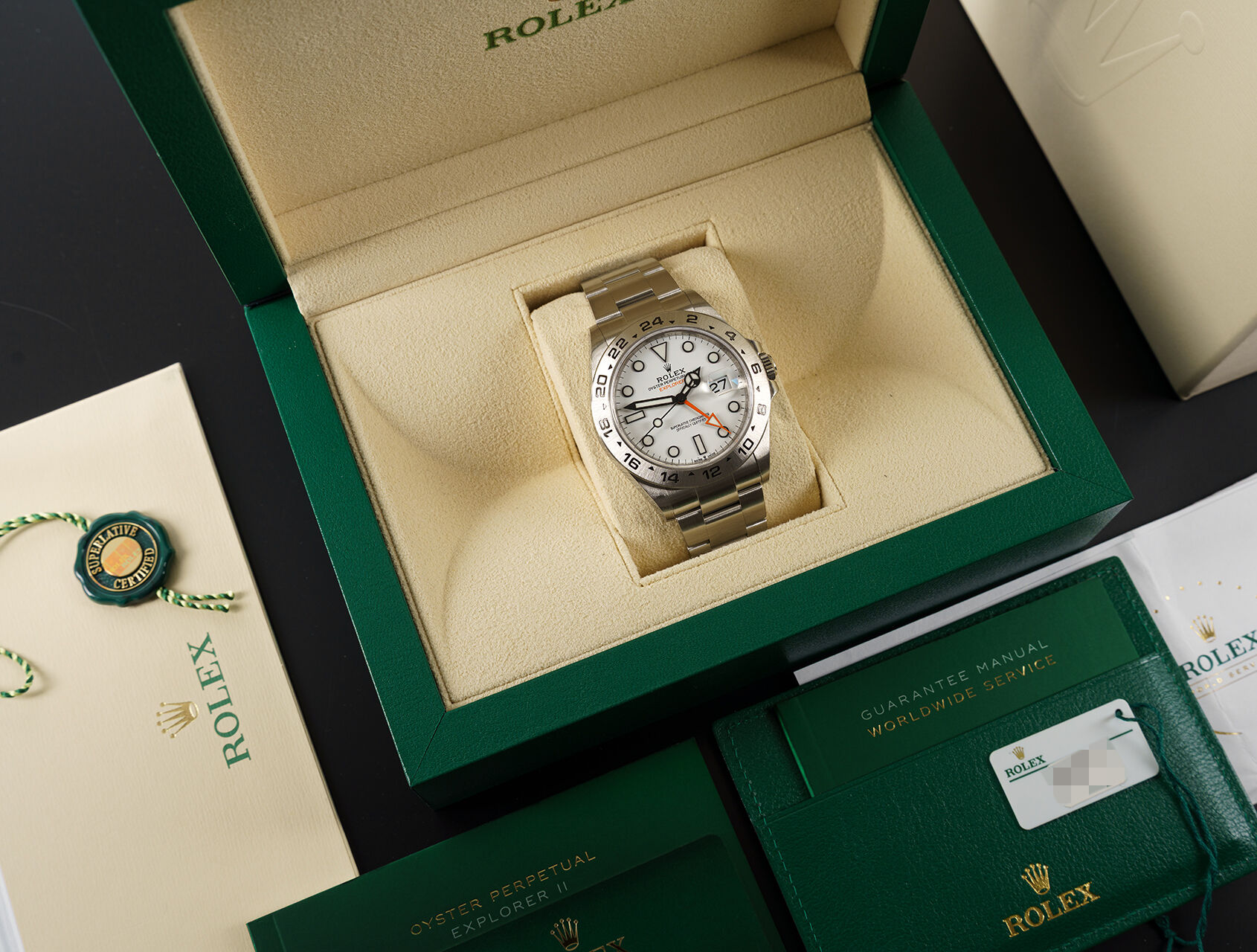 ref 226570 | 226570 - Latest Model | Rolex Explorer II