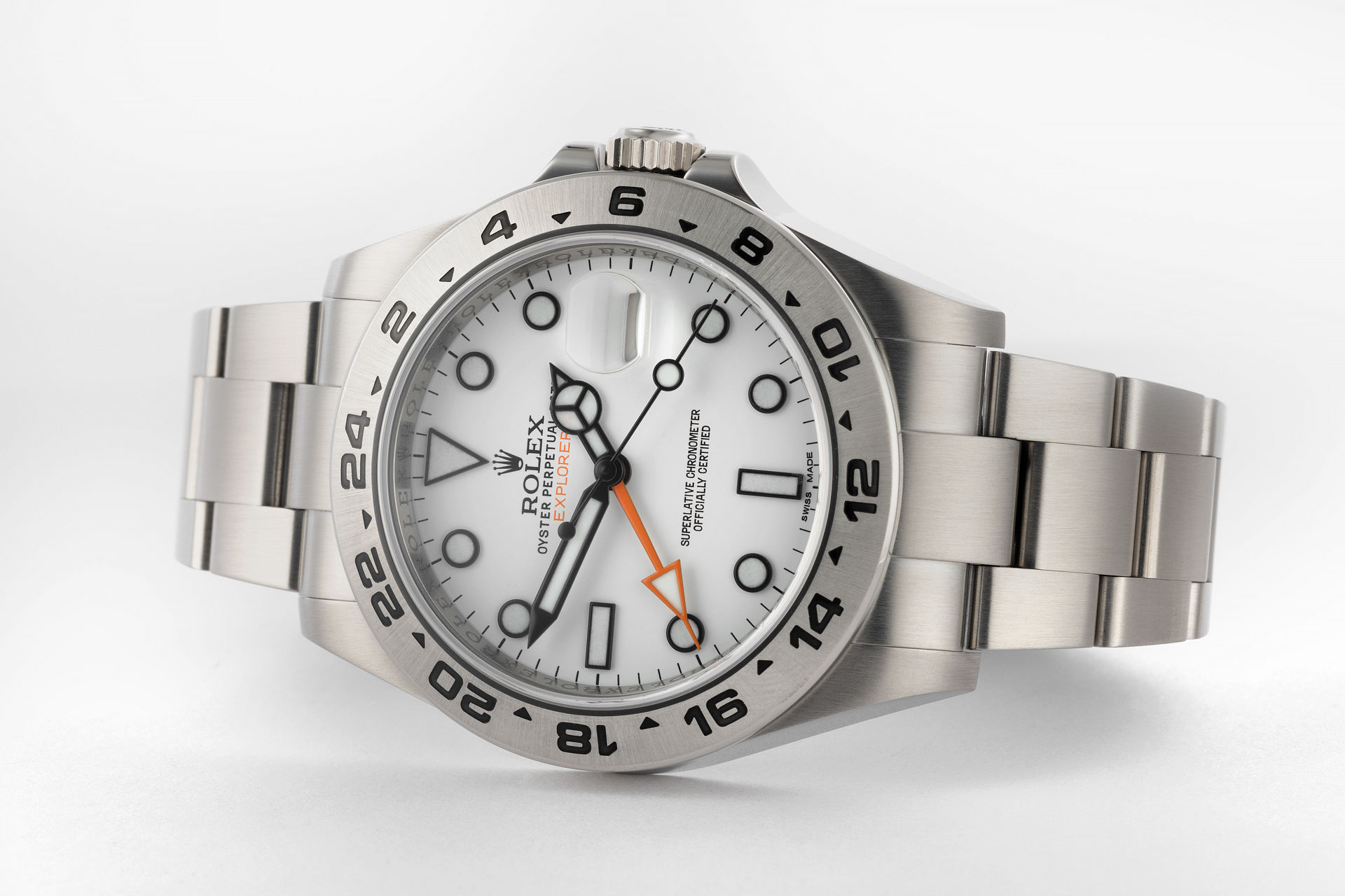 ref 216570 | 42mm Orange Hand | Rolex Explorer II