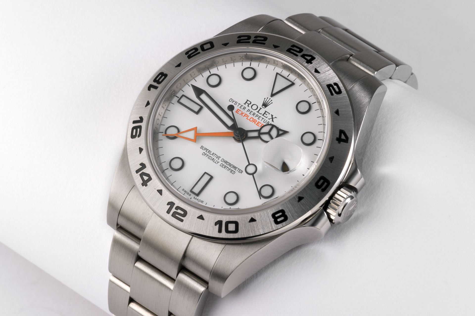 ref 216570 | 42mm Orange Hand | Rolex Explorer II