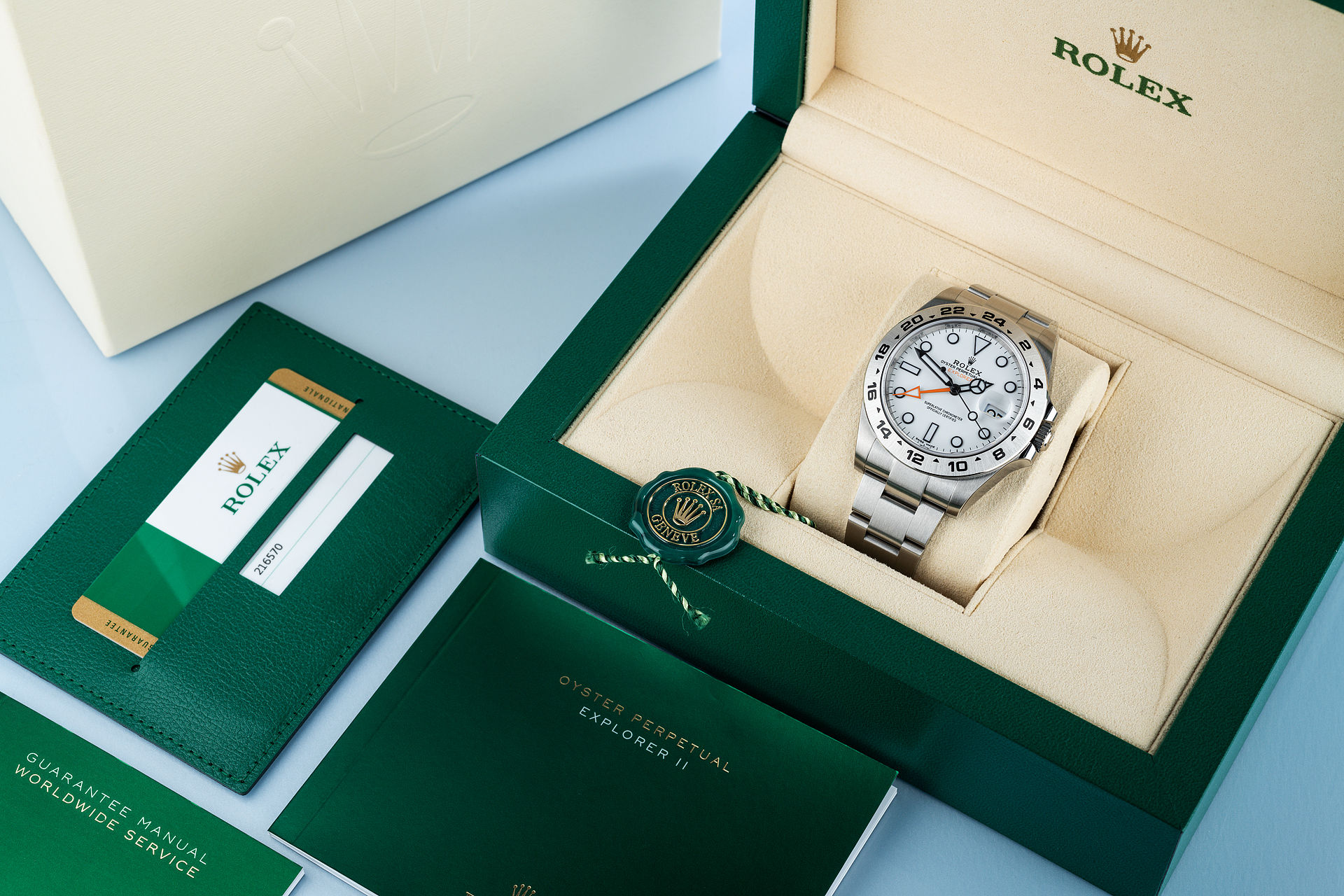 ref 216570 | 5 Year Warranty | Rolex Explorer II