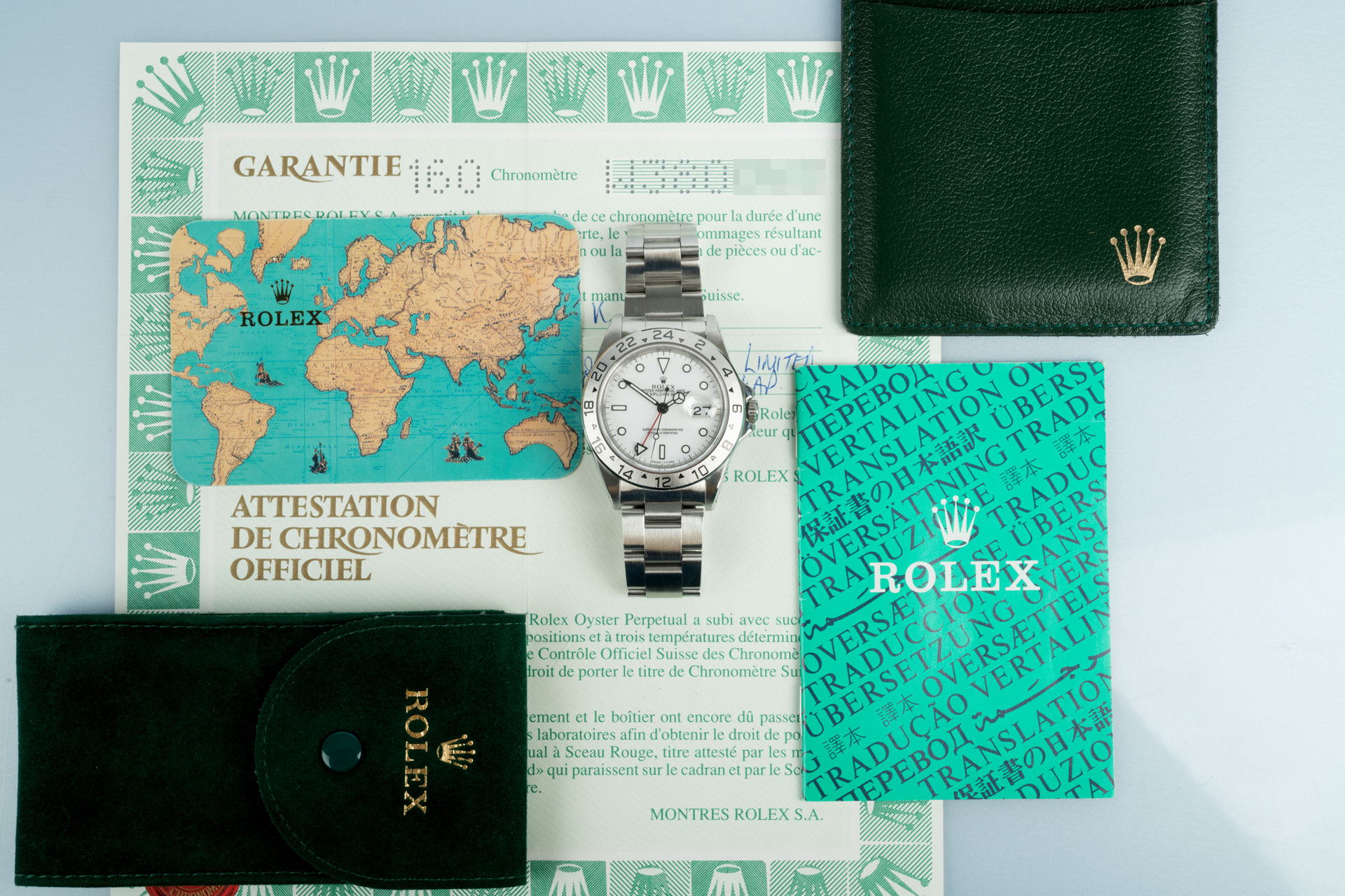 Rolex Papers | ref 16570 | Rolex Explorer II